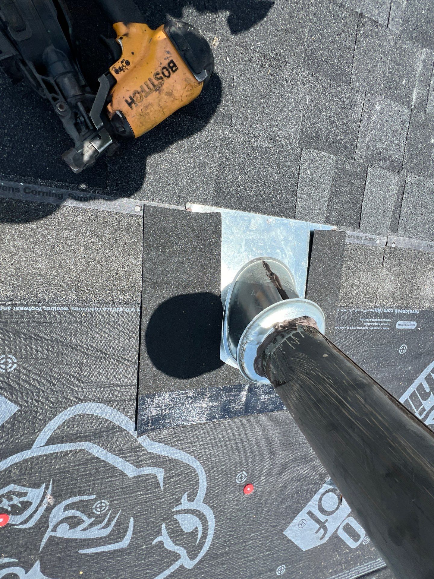 Residential Roofing Installation using Owen's Corning Duration (Lifetime) Shingles by Roof Repair Company