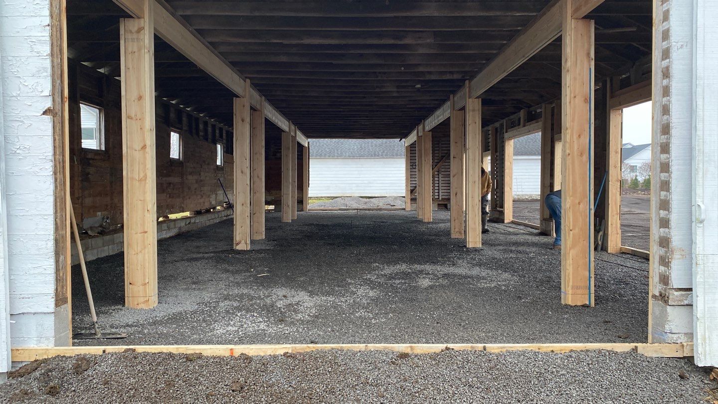 Pole Barn floor  by NG Masonry & Construction LLC