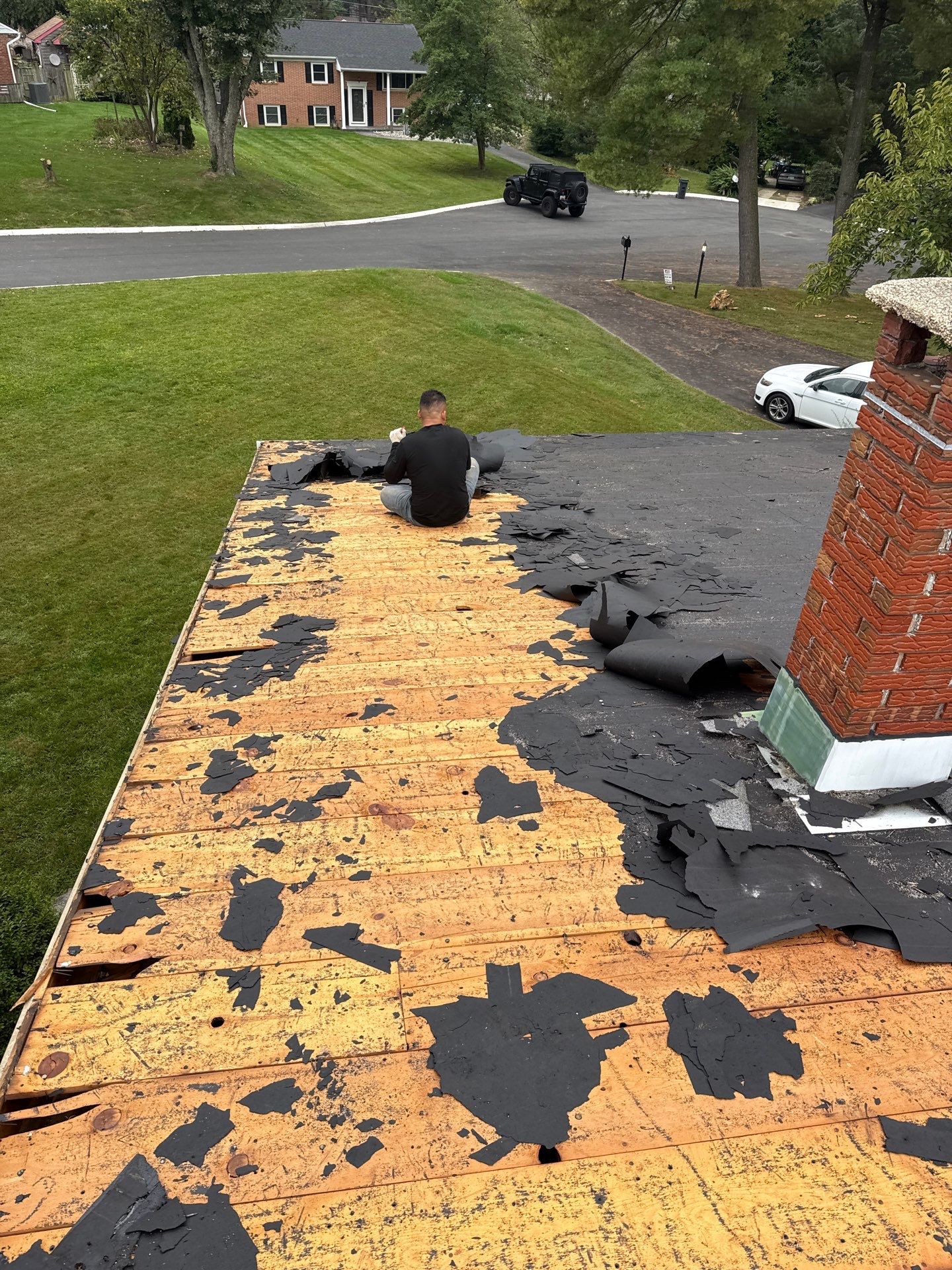 Residential Roofing Installation using GAF Timberline HDZ by Matter Roofing & Construction