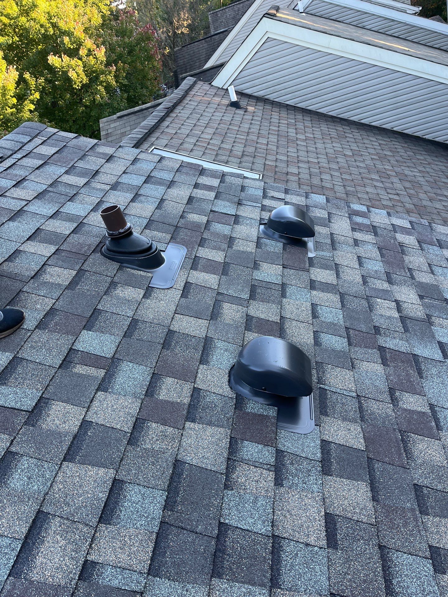 Montclair: Residential Roof Replacement with CertainTeed Landmark Pro Designer Shingles in Max Def Weathered Wood by RM Banning, Inc.