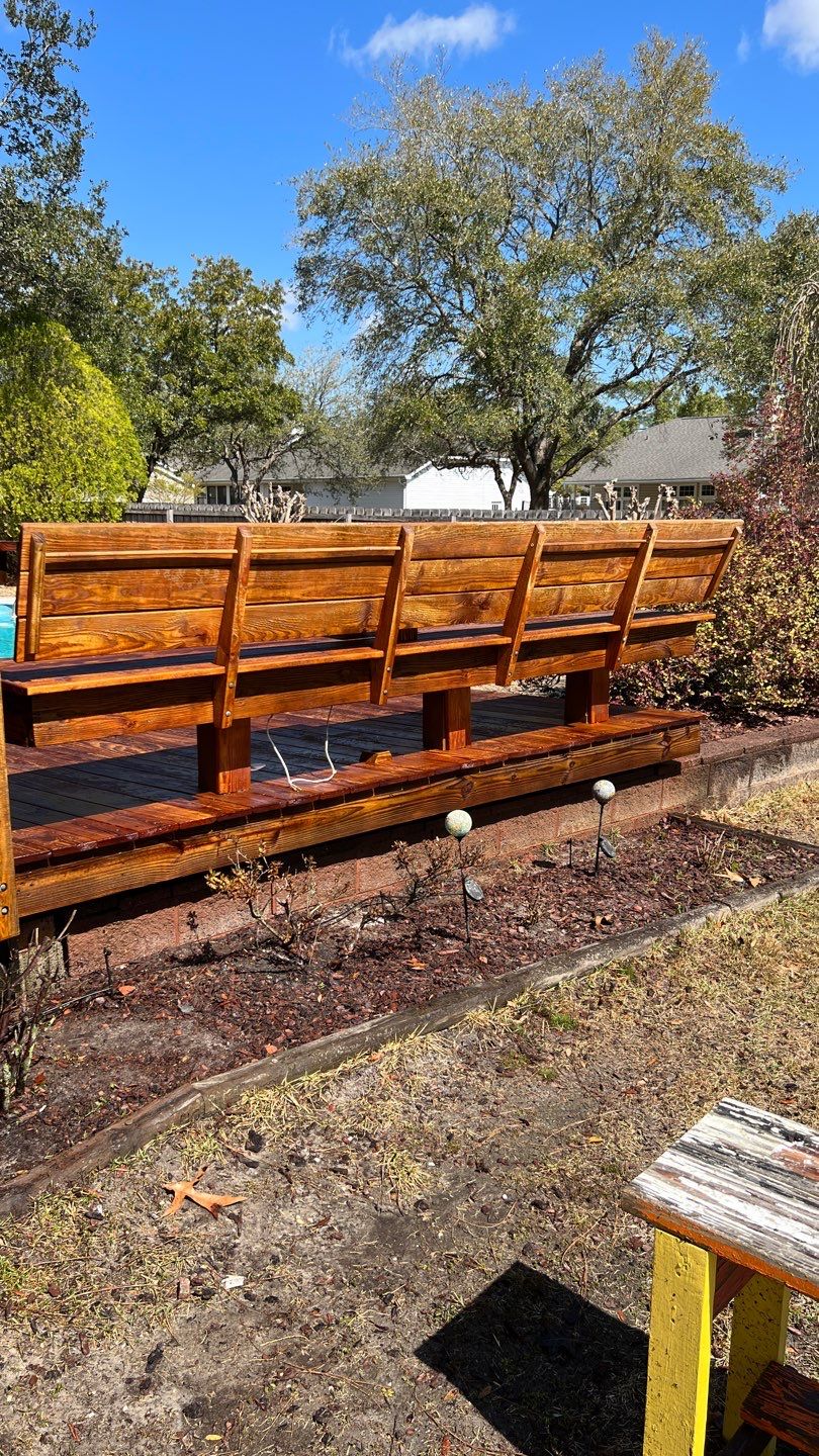 Weathered Deck using Wood Sealant by DuraSeal