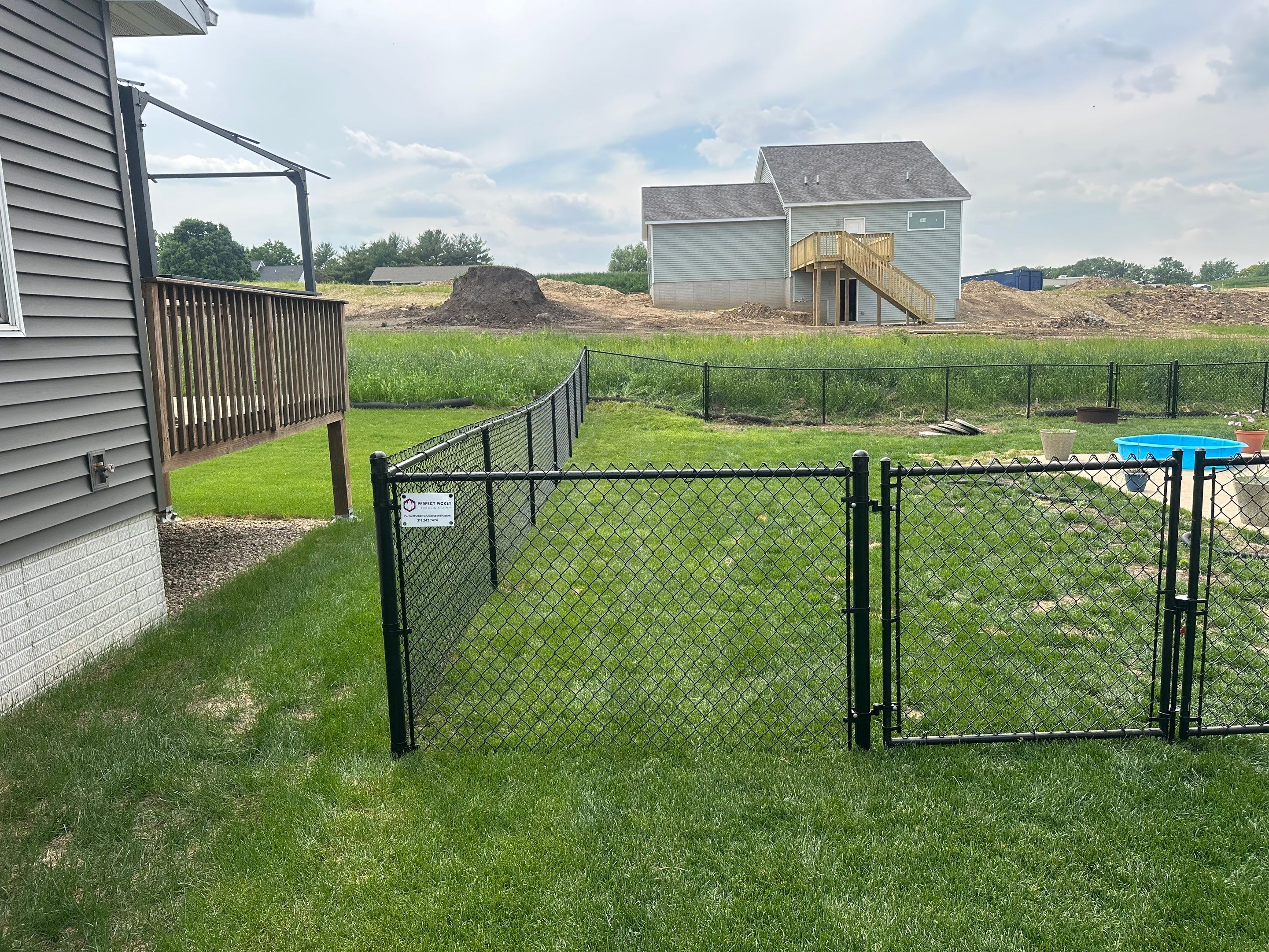 Project in Waverly by Perfect Picket Fence and Stain