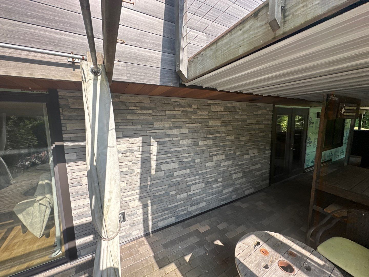 Siding Replacement using Alside Gray Oak by 180 Contractors