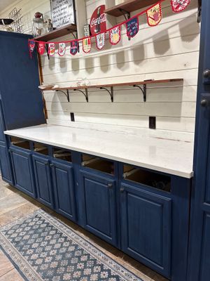 Kitchen countertops using Golden Gate Quartz