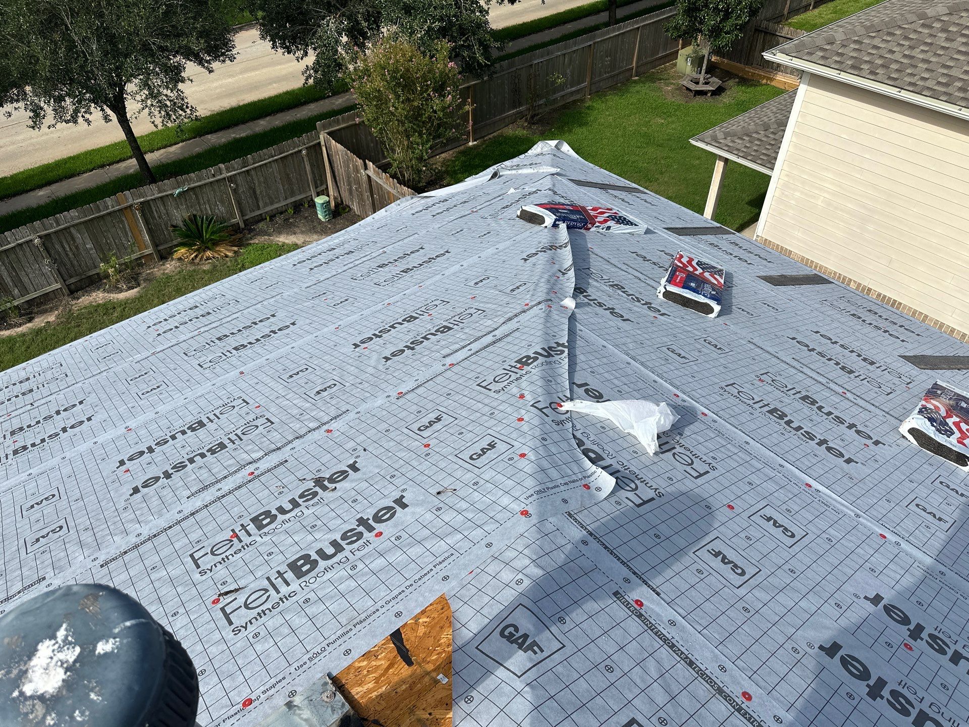 Project in Katy by Motion Roofing