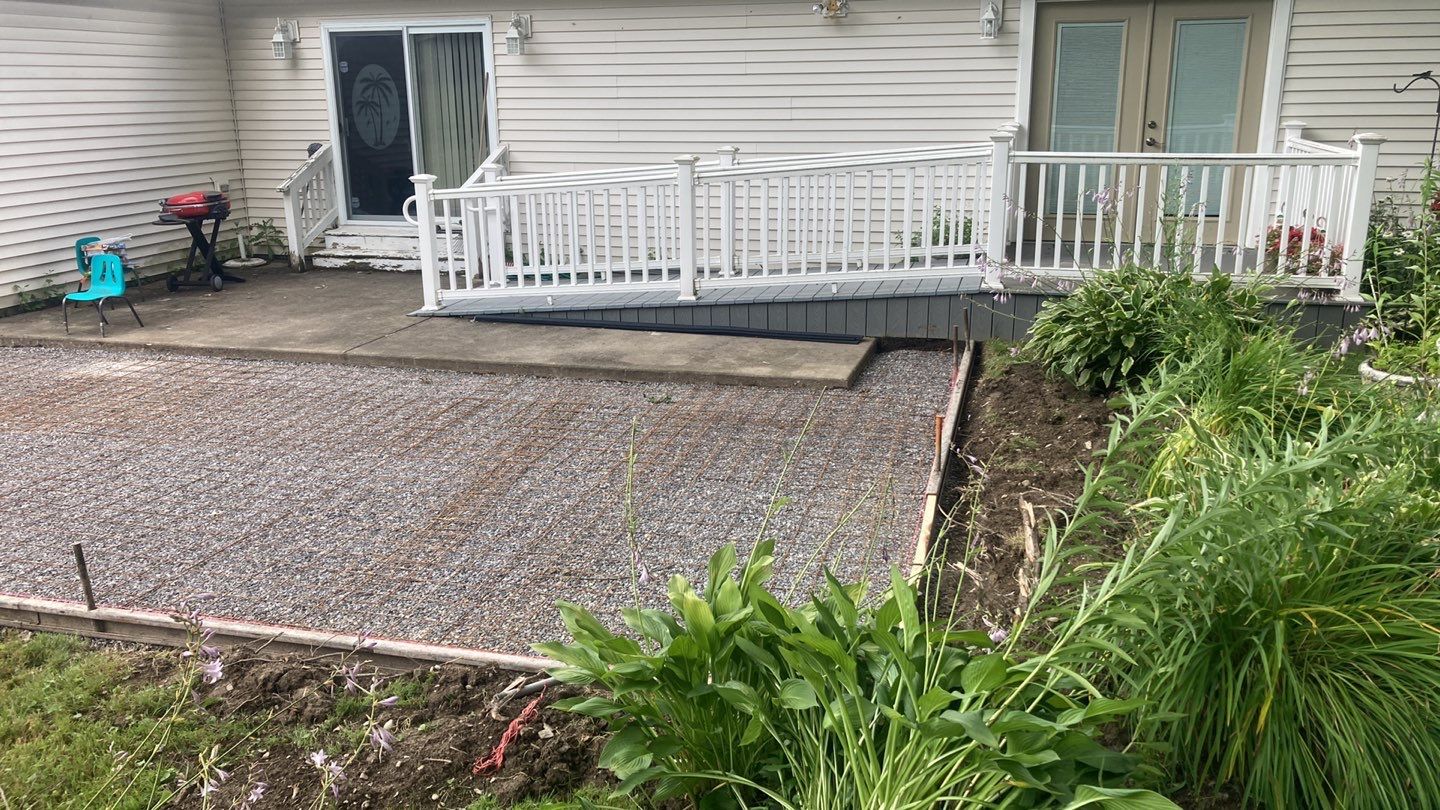 Porch and Concrete by Ivy Lea Construction