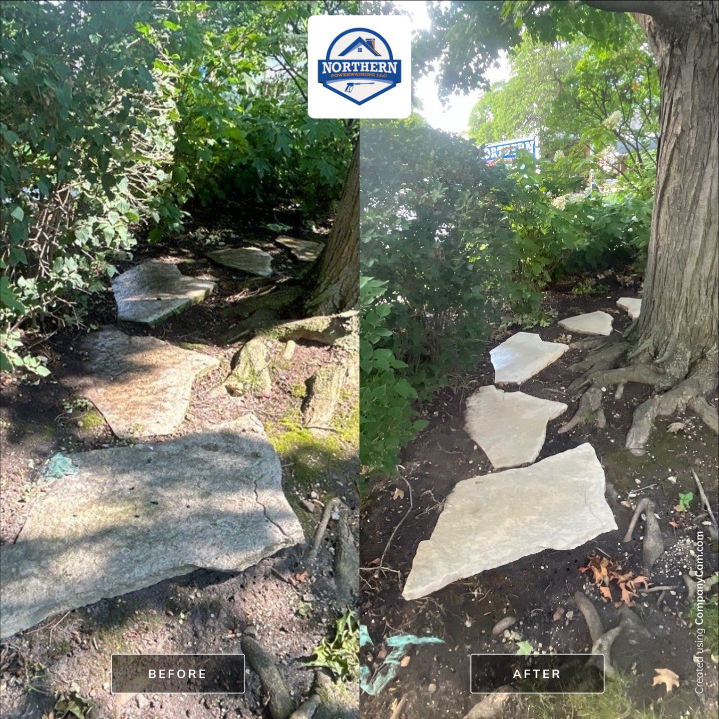 Brick paver clean, sand and seal.  using Surebond SB-1300 by Northern Power Washing LLC.