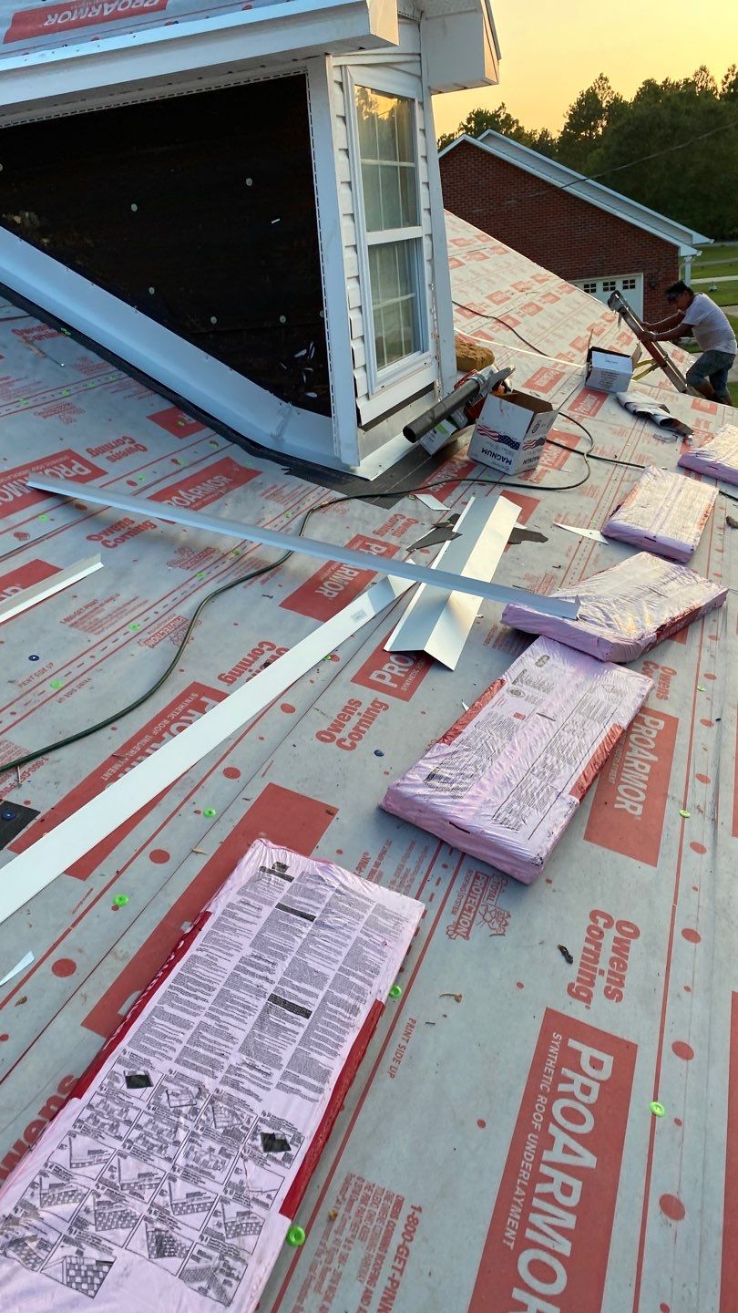 Residential Roofing Repair using Roof Replacement by American Roofing & Construction LLC