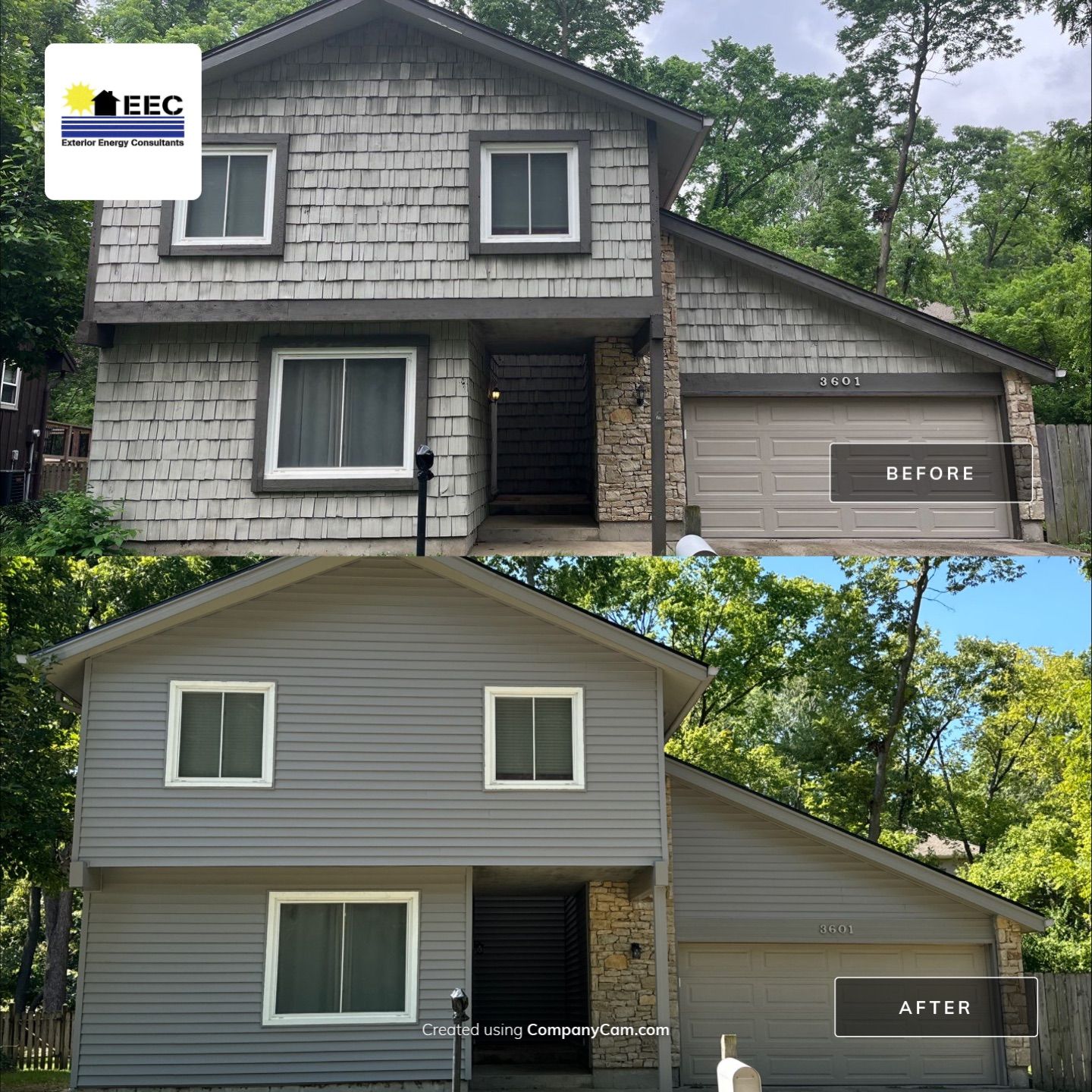BYE BYE Wood Shakes by EEC Windows, Siding & Roofing