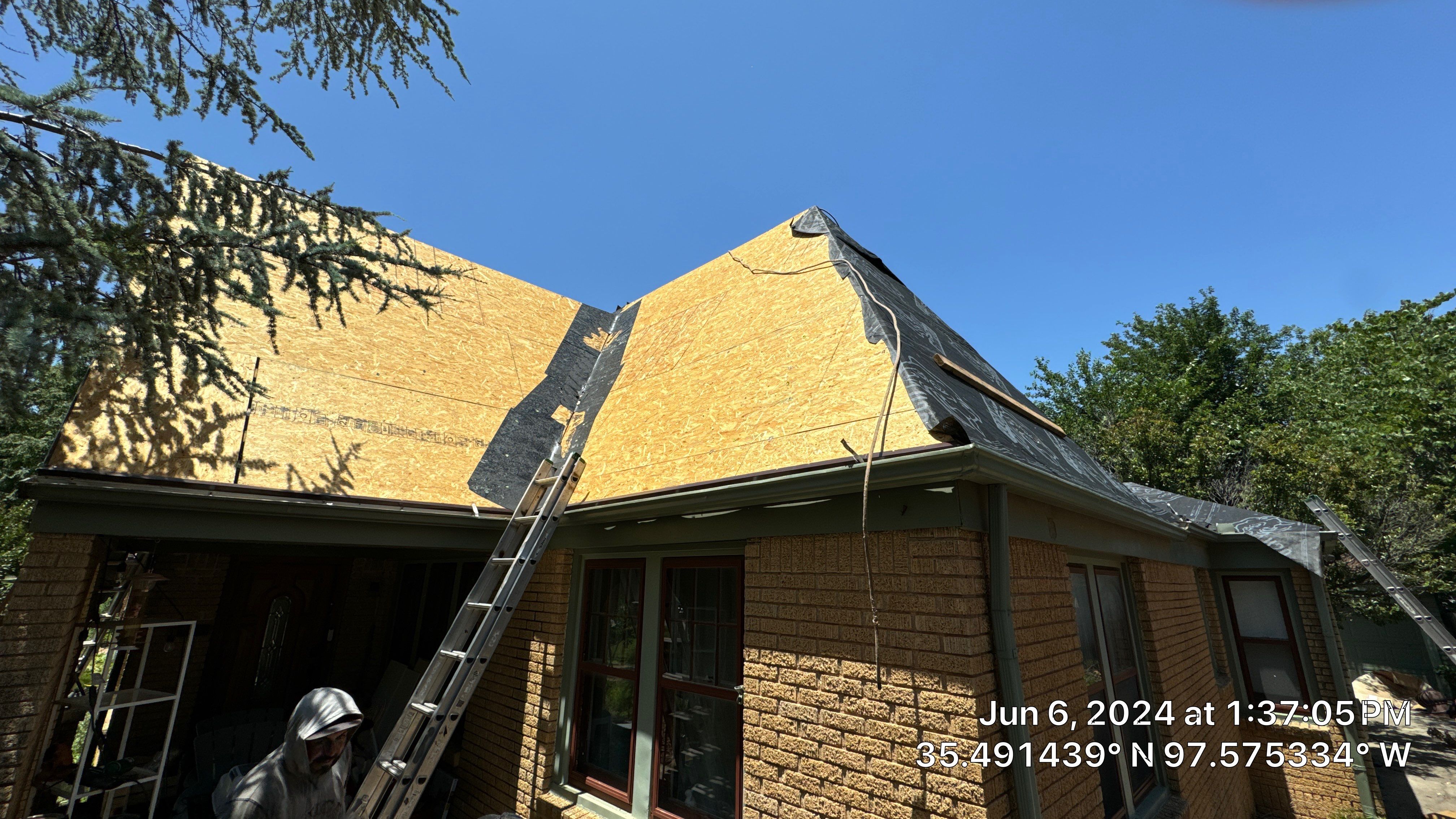 Residential Installation using Owens Corning by Castillo Roofing