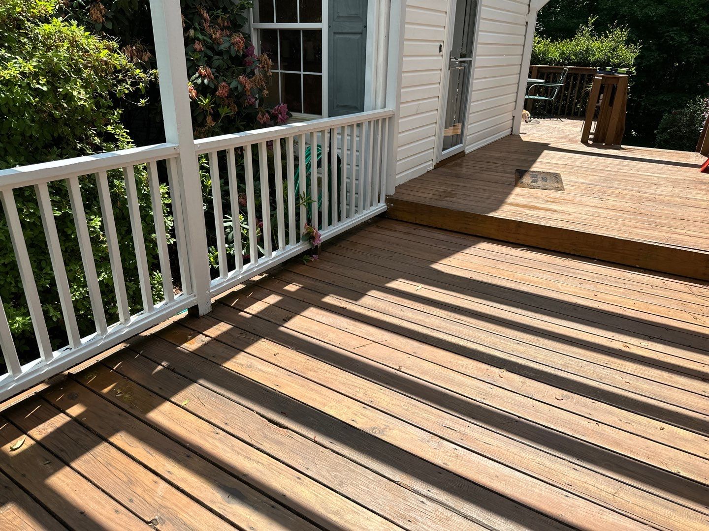 Weathered Deck using Wood Sealant by DuraSeal