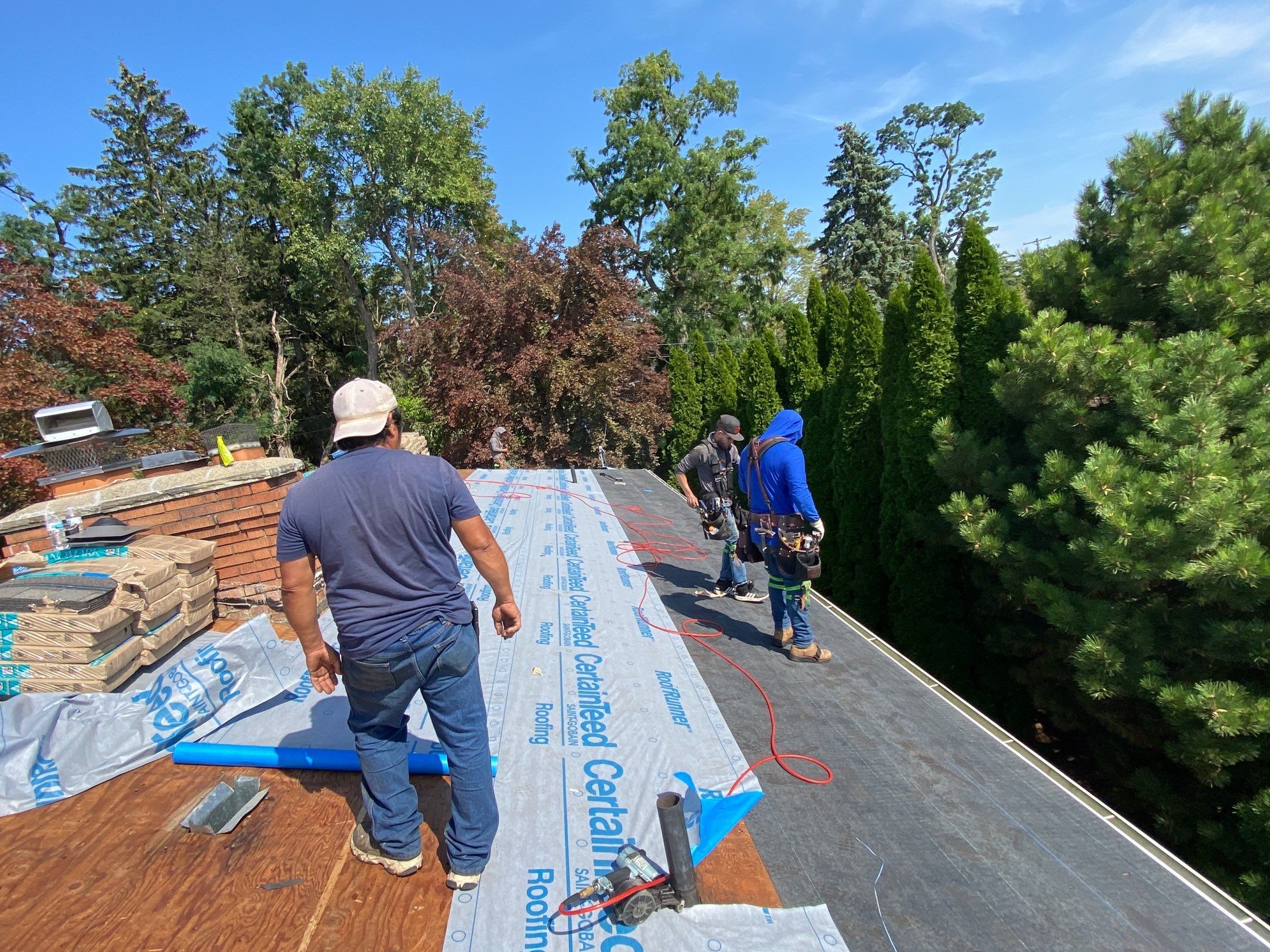 Roof Replacement using CertainTeed Landmark by 180 Contractors