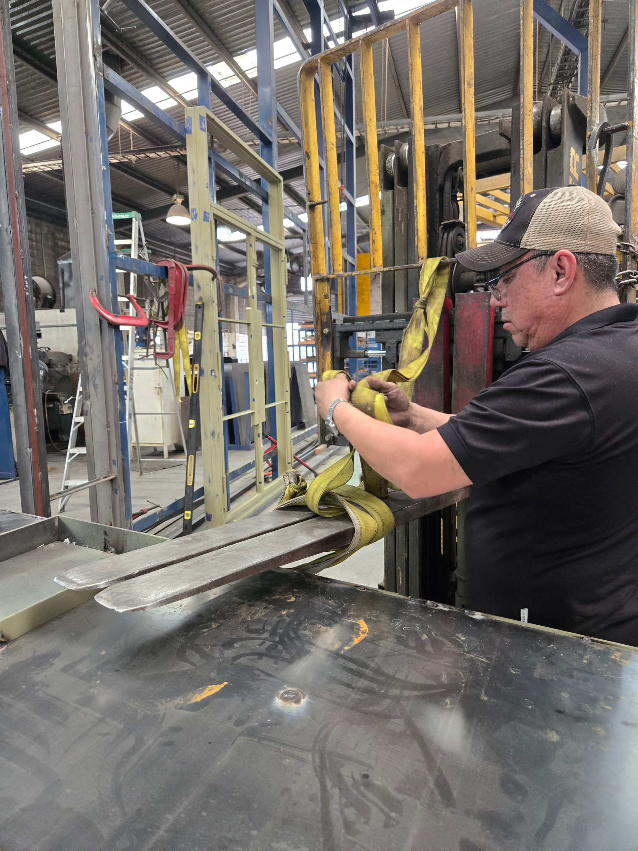Custom Pivot Door and Structural Steel Frame Installation in Fort Worth by Solara Custom Living