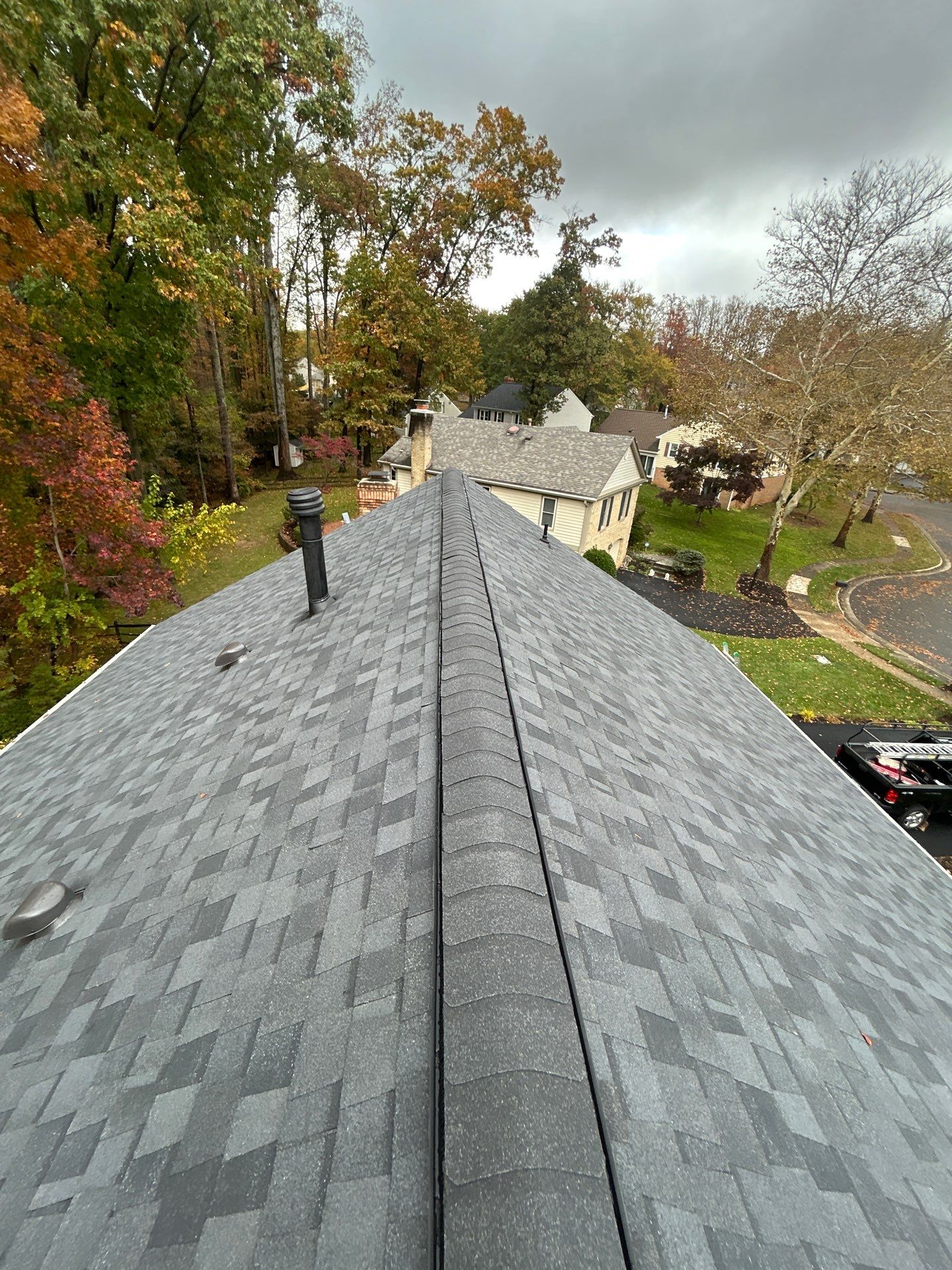 Alexandria :Residential Roof Replacement with CertainTeed Landmark Pro in Max Def Moire Black  by RM Banning, Inc.