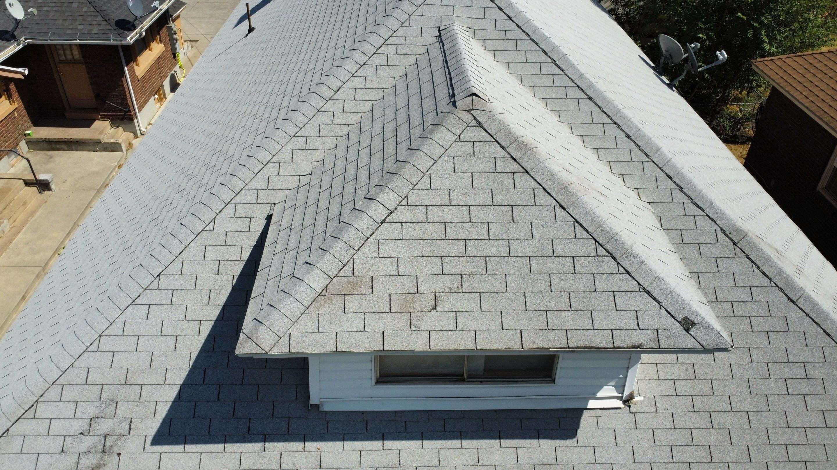Free Drone Roof Inspection – Wind Damage Discovered by ASAP Roofing & Exteriors