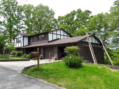 Old to New Tudor Style Fiber Cement Update