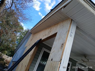 Fire Damage using CertainTeed Landmark Georgetown Gray 3/S