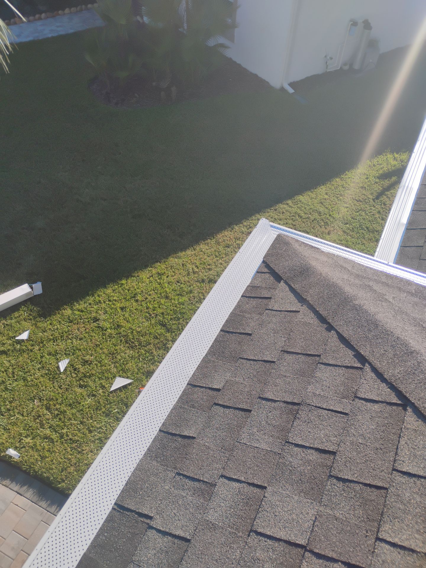 6 inch Seamless Gutters in Sarasota FL by Gutter Professors