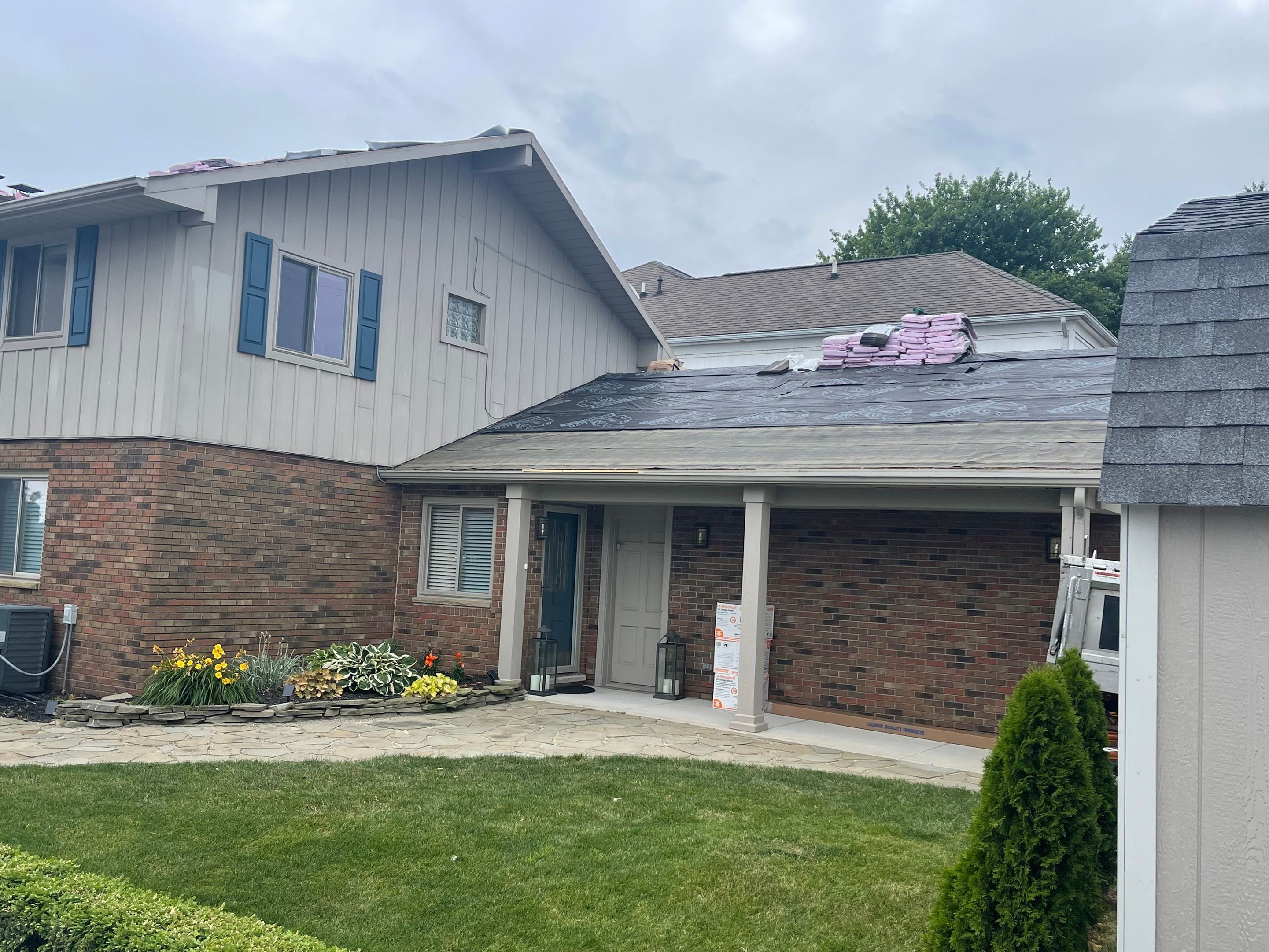 Residential Roofing Installation using Owens Corning Duration Sable Black by JNR Roofing LLC