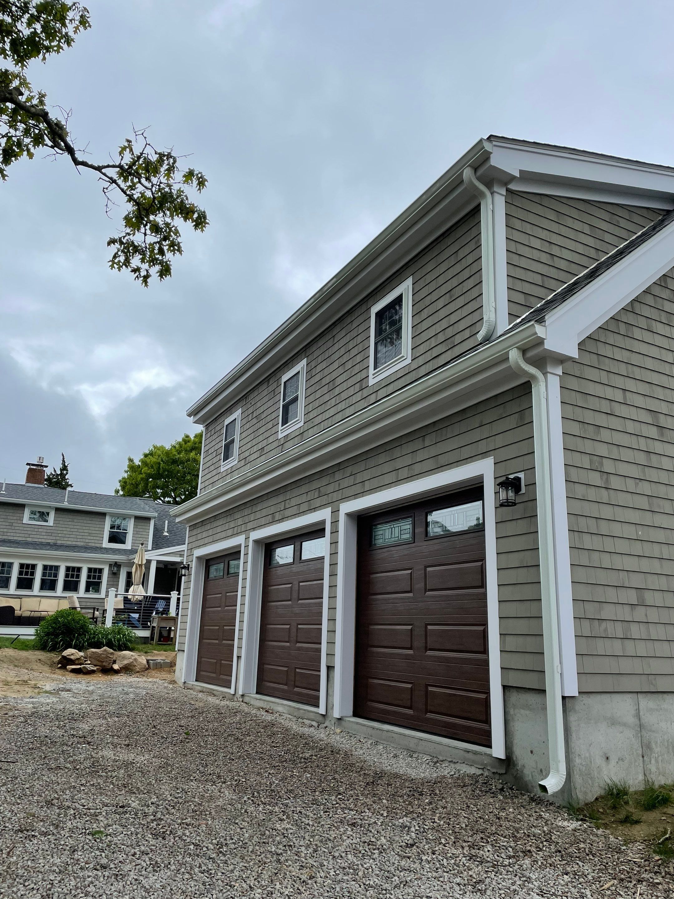 Marion, Ma Gutter Installation using 6" K-Style Duo Pro Aluminum Gutter by Gutter Pro Enterprises