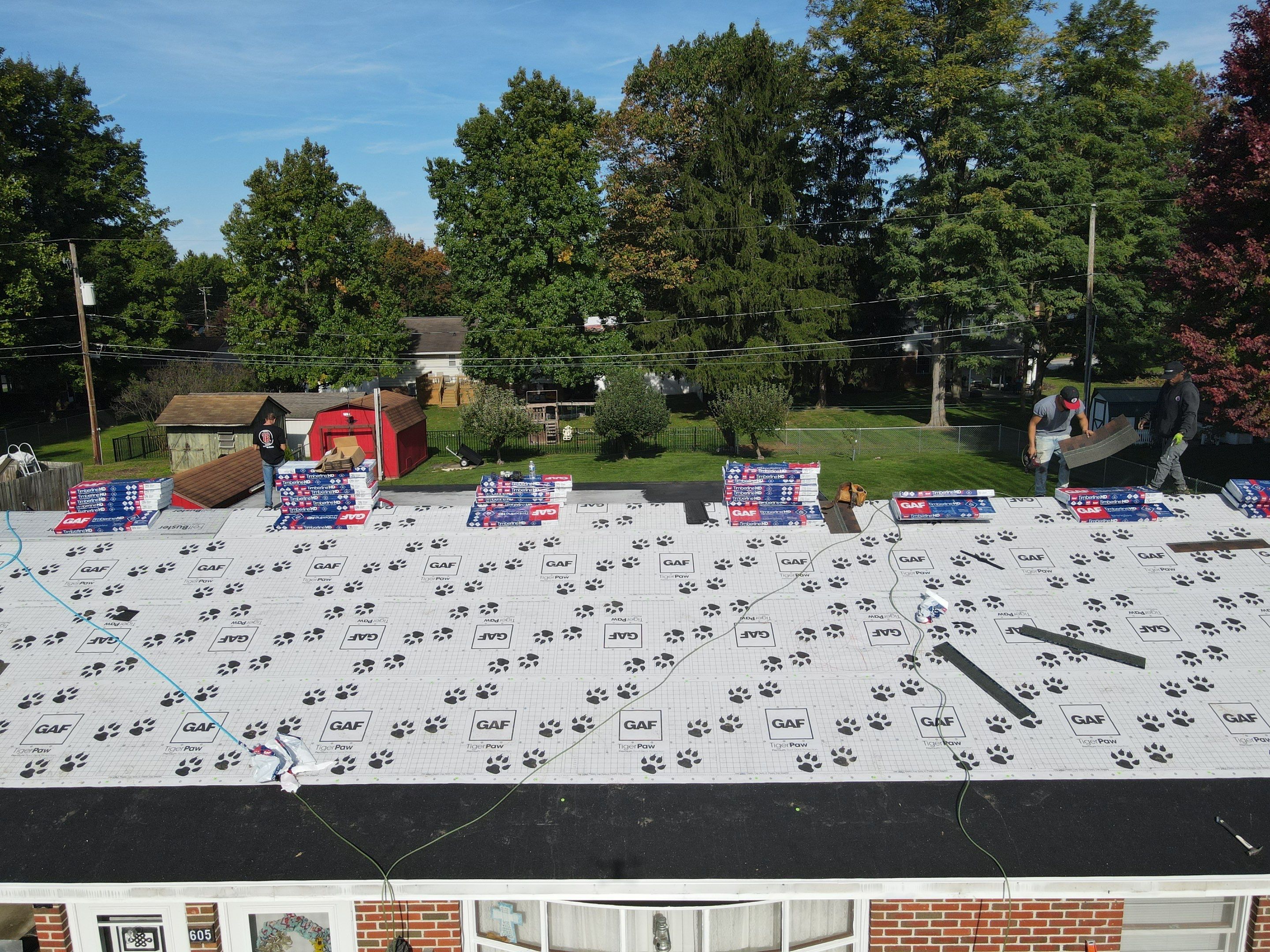 Gaf Hickory / Addition by Teflon Roofing
