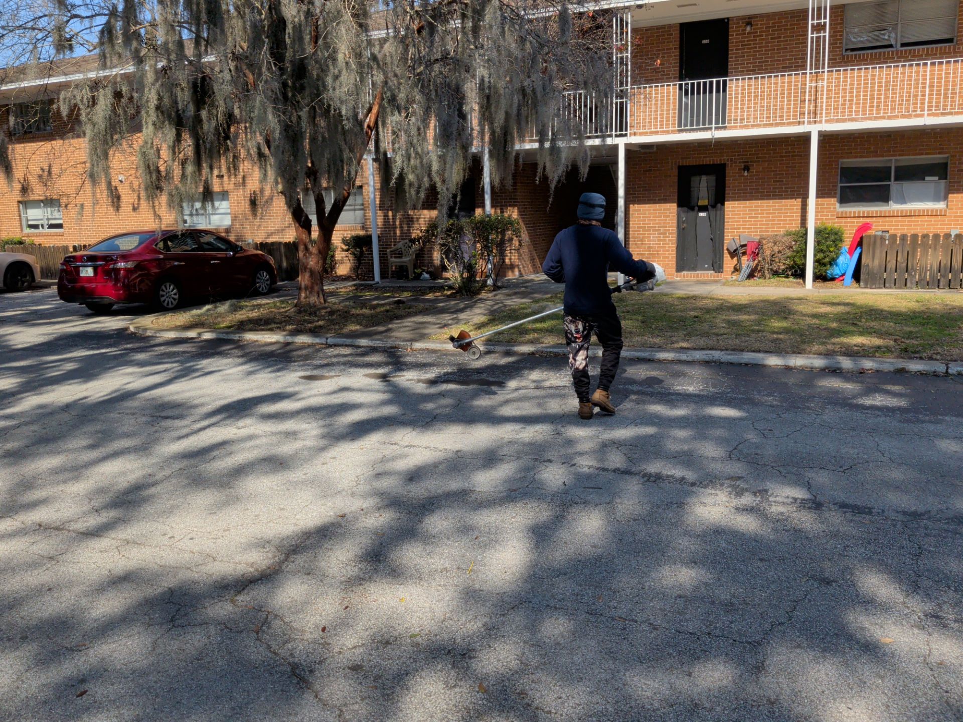 Apartment Landscape Cleanup & Ongoing Grounds Maintenance — Cimarron Apartments (Arlington) by Harmoni Home Services