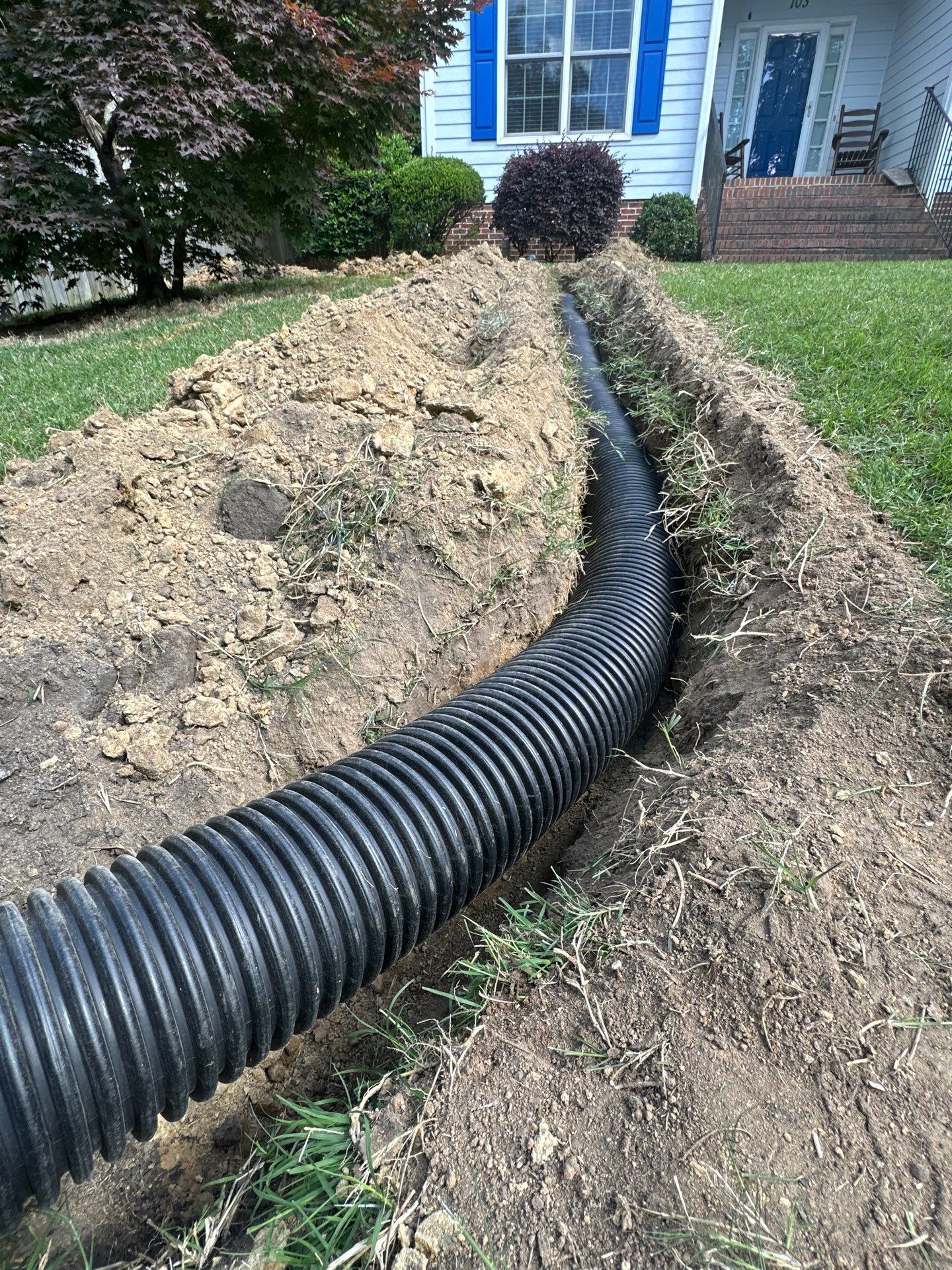 Sod installation and hardscaping in Cary by Martinez Brother’s Nc Landscaping Inc