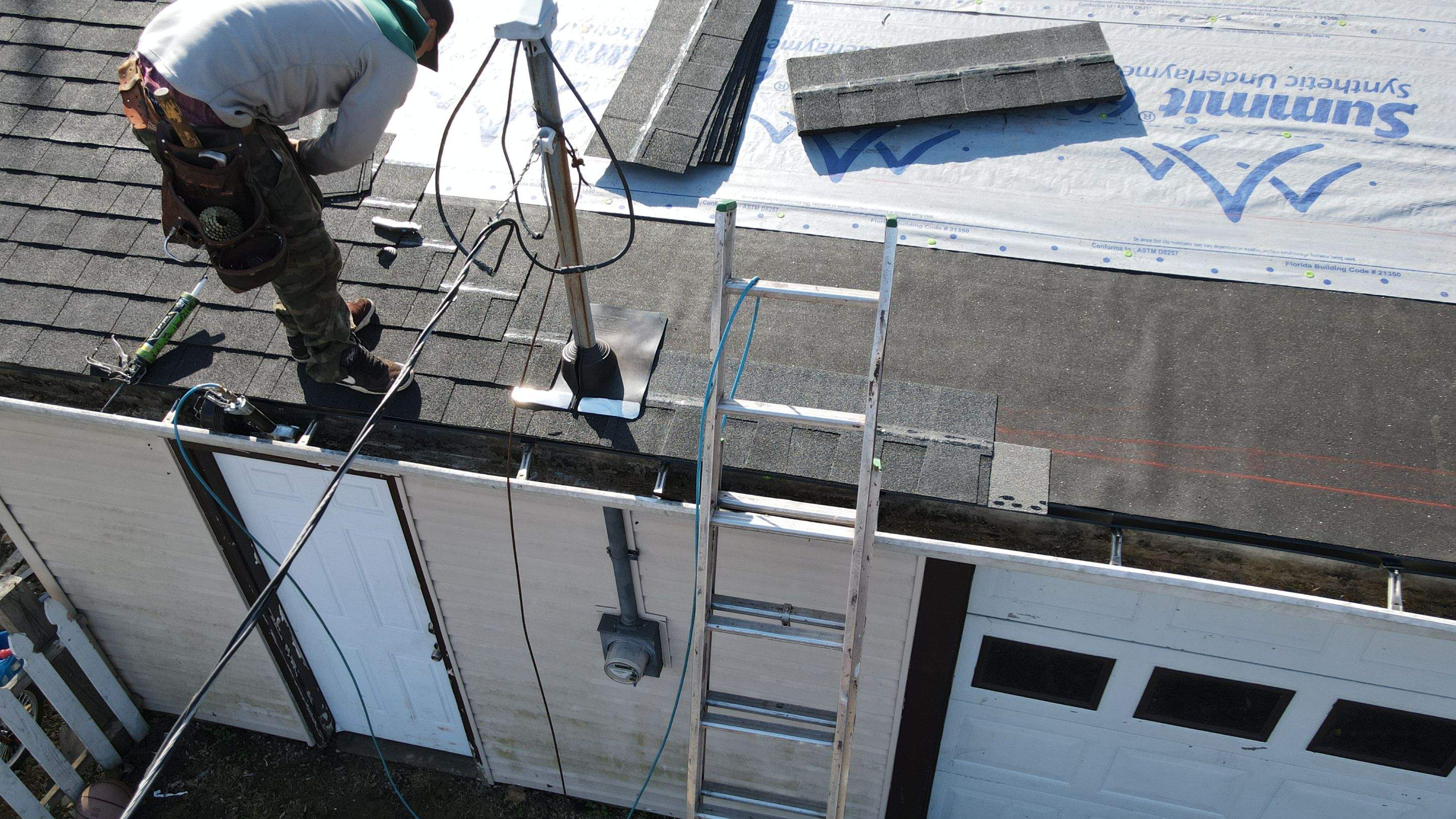 3 Layers and full Re-Deck!!!! by Tamlin Roofing