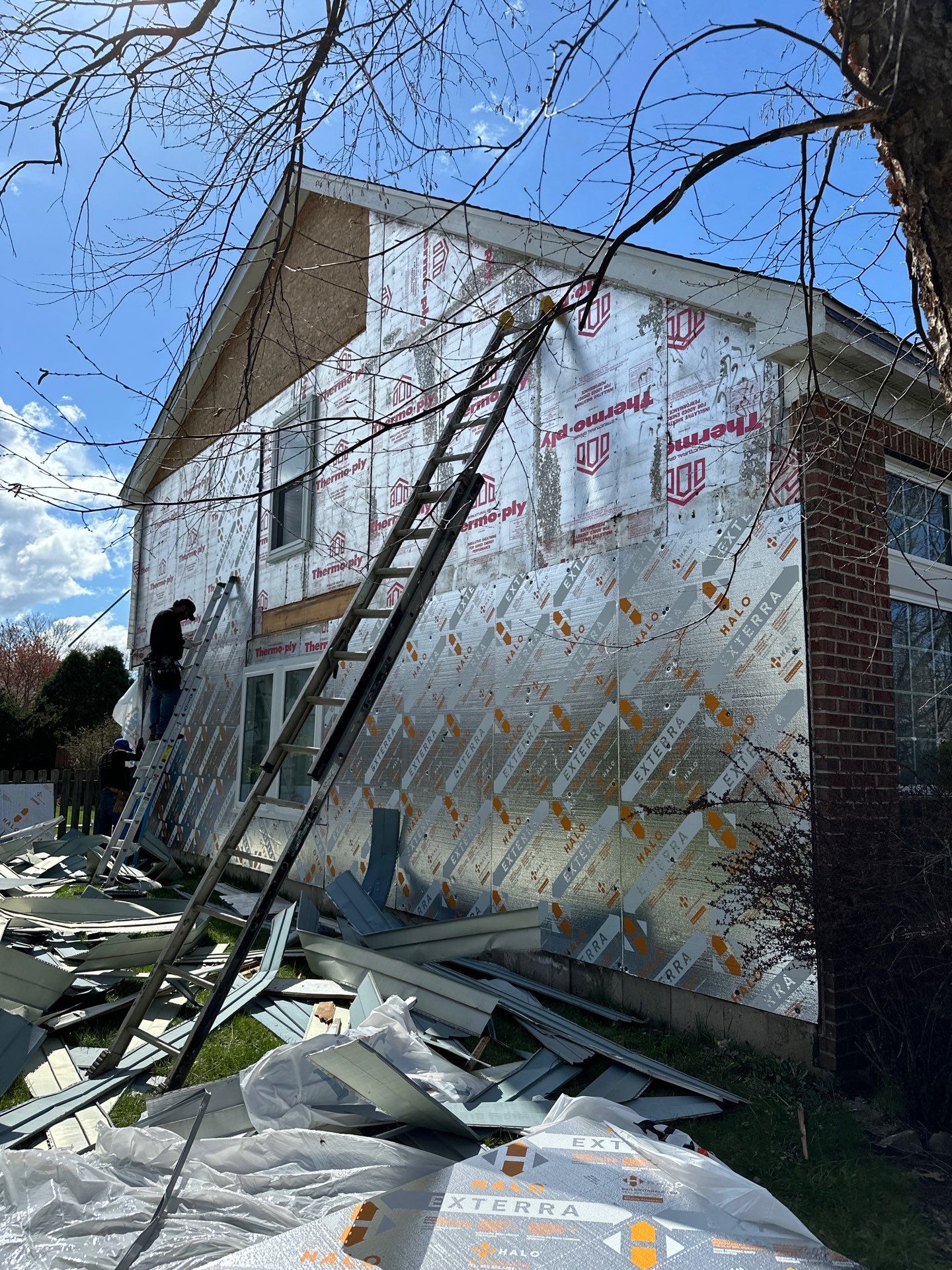 Residential Roofing Installation using Malarkey Roofing by Perfect Exteriors Inc. 