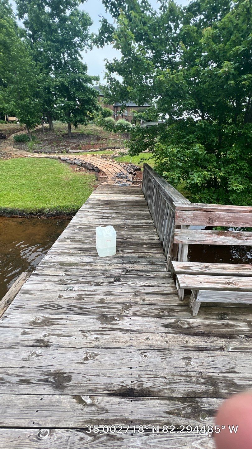 Dock using Wood Sealant by DuraSeal