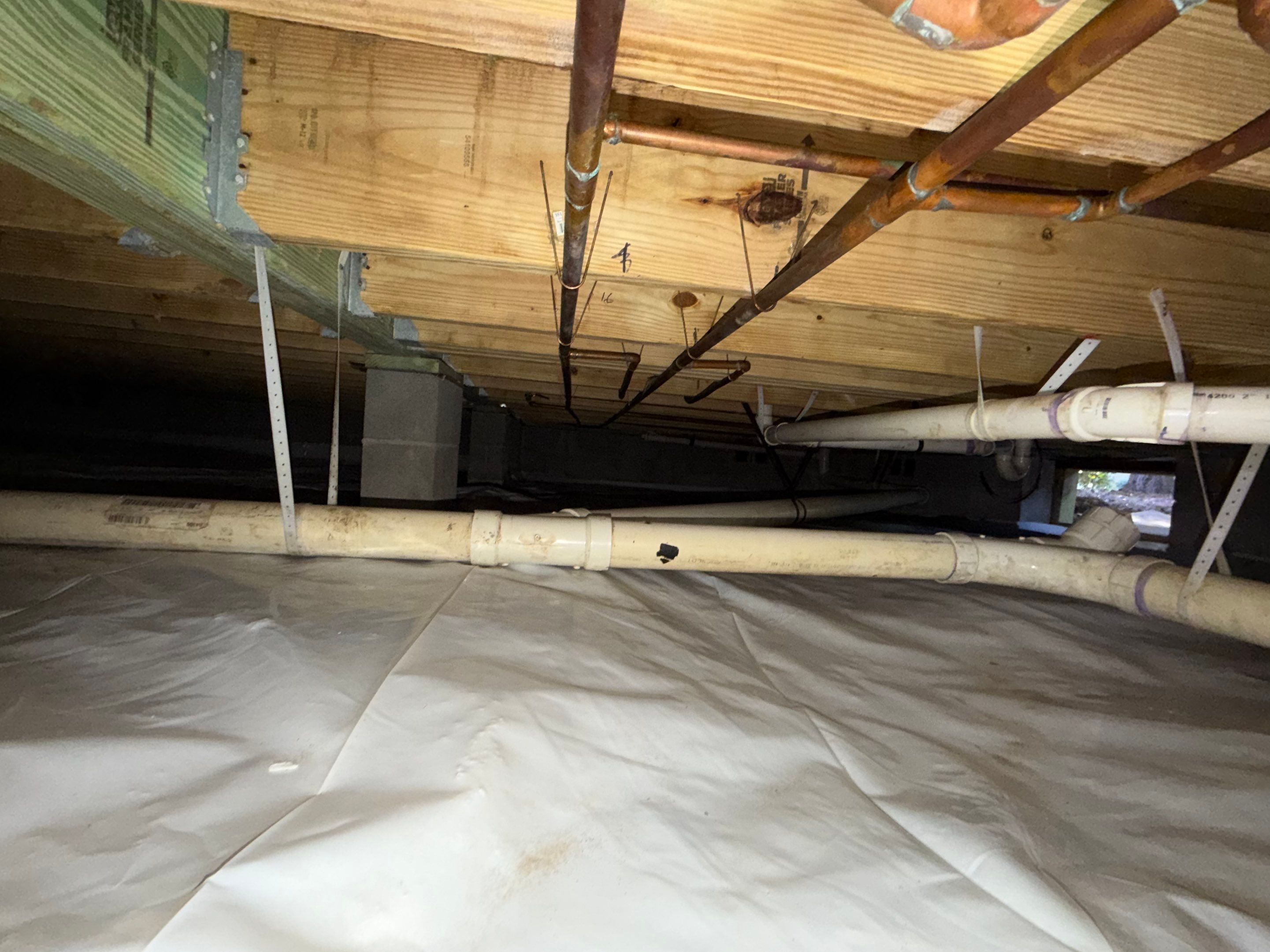 Project in Smithfield by Patriot Crawl Space Repairs