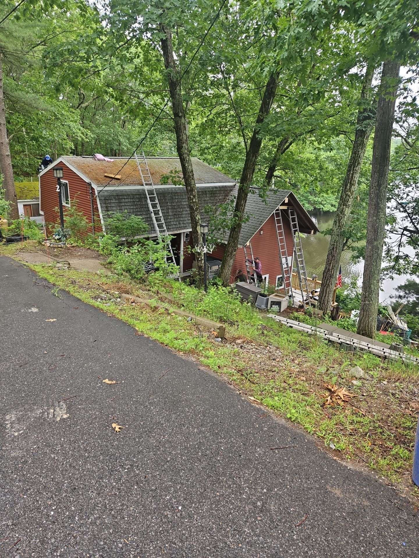 Leak Repair & Roof Wash – Groton, MA by Mighty Dog Roofing of Greater Middlesex County