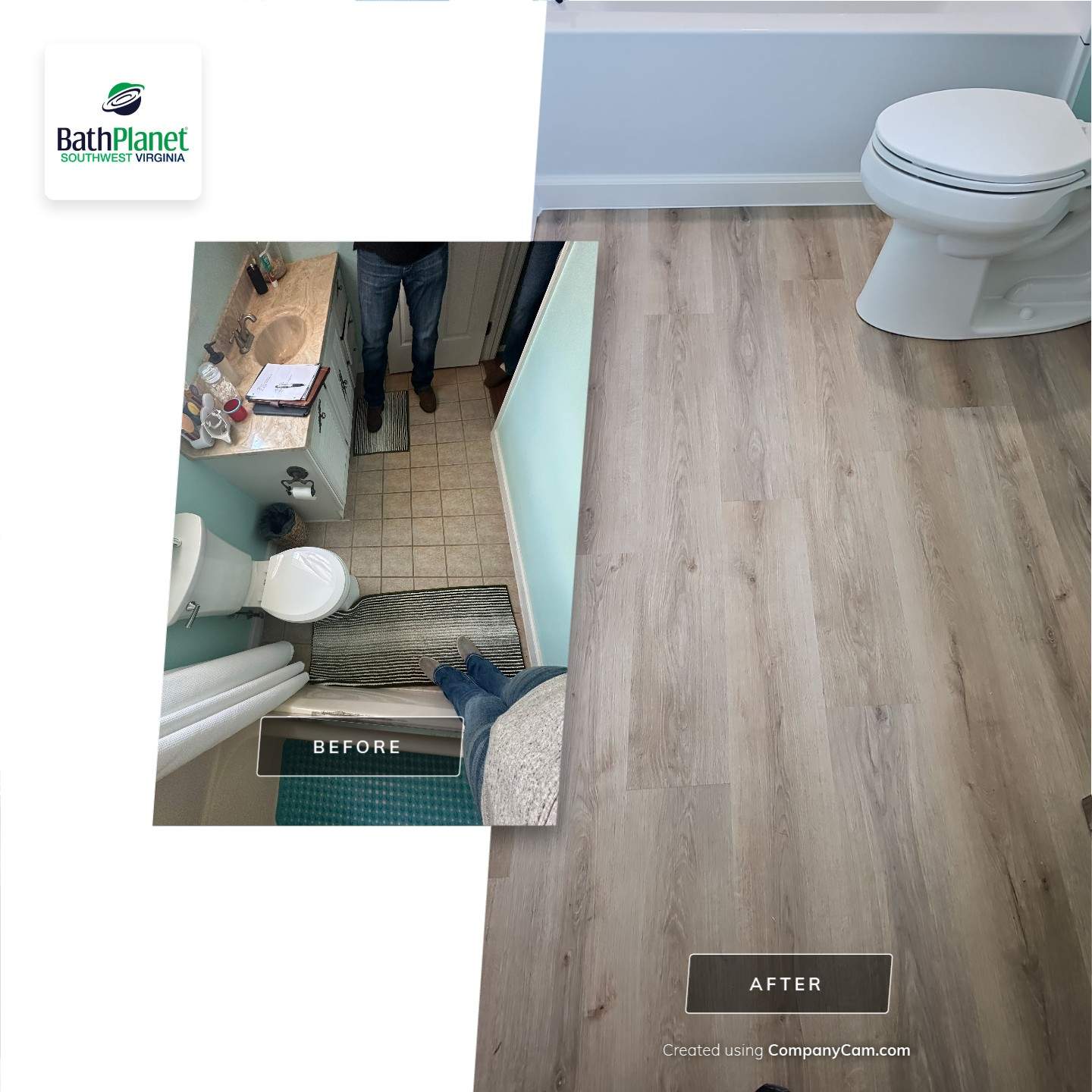 Beach Vibes Remodel by BathPlanet SW Virginia