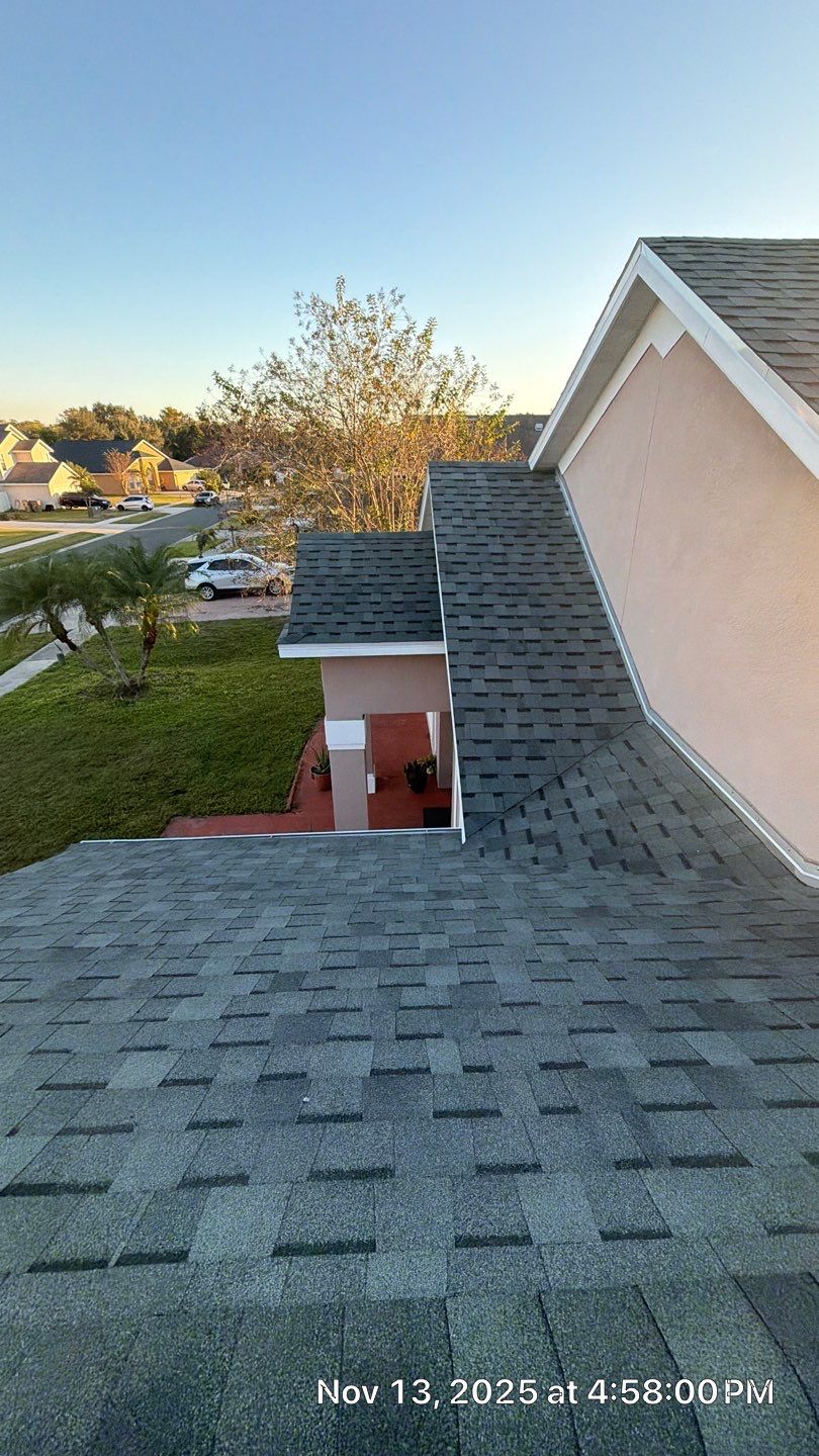 Atlas Pinnacle Pristine Architectural Shingle Roof Replacement in Kissimmee by Fortified Roofing Solutions Corp.
