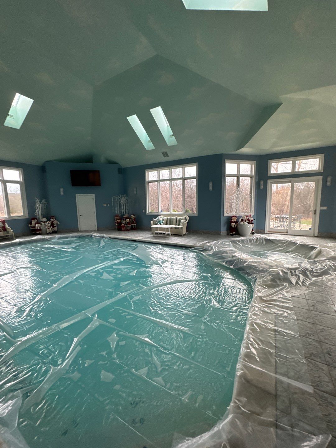 Project in West Bloomfield by EzDry Water Mitigation & Property Restoration