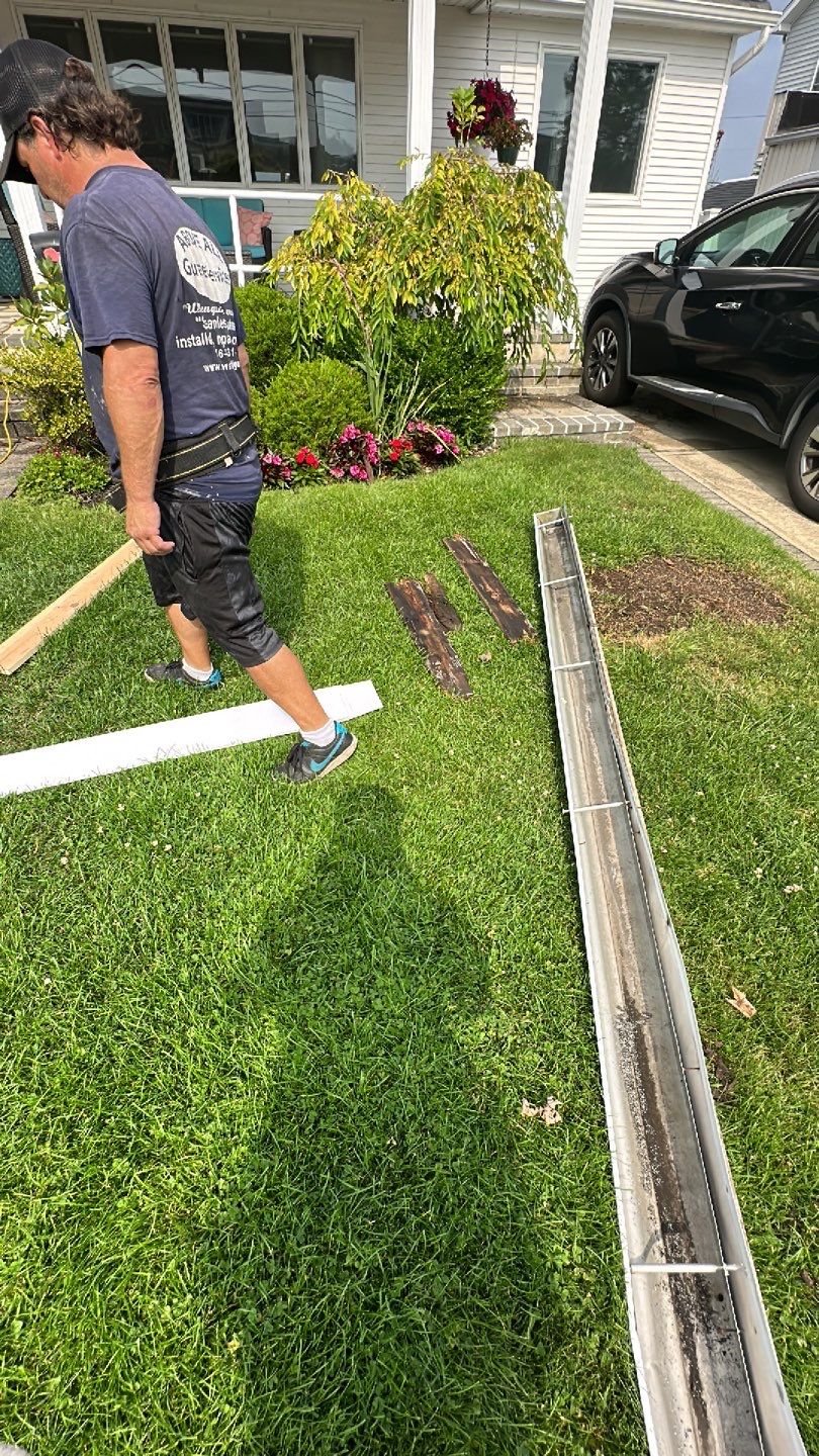 Rebuilding Fascia by Above All Gutters 