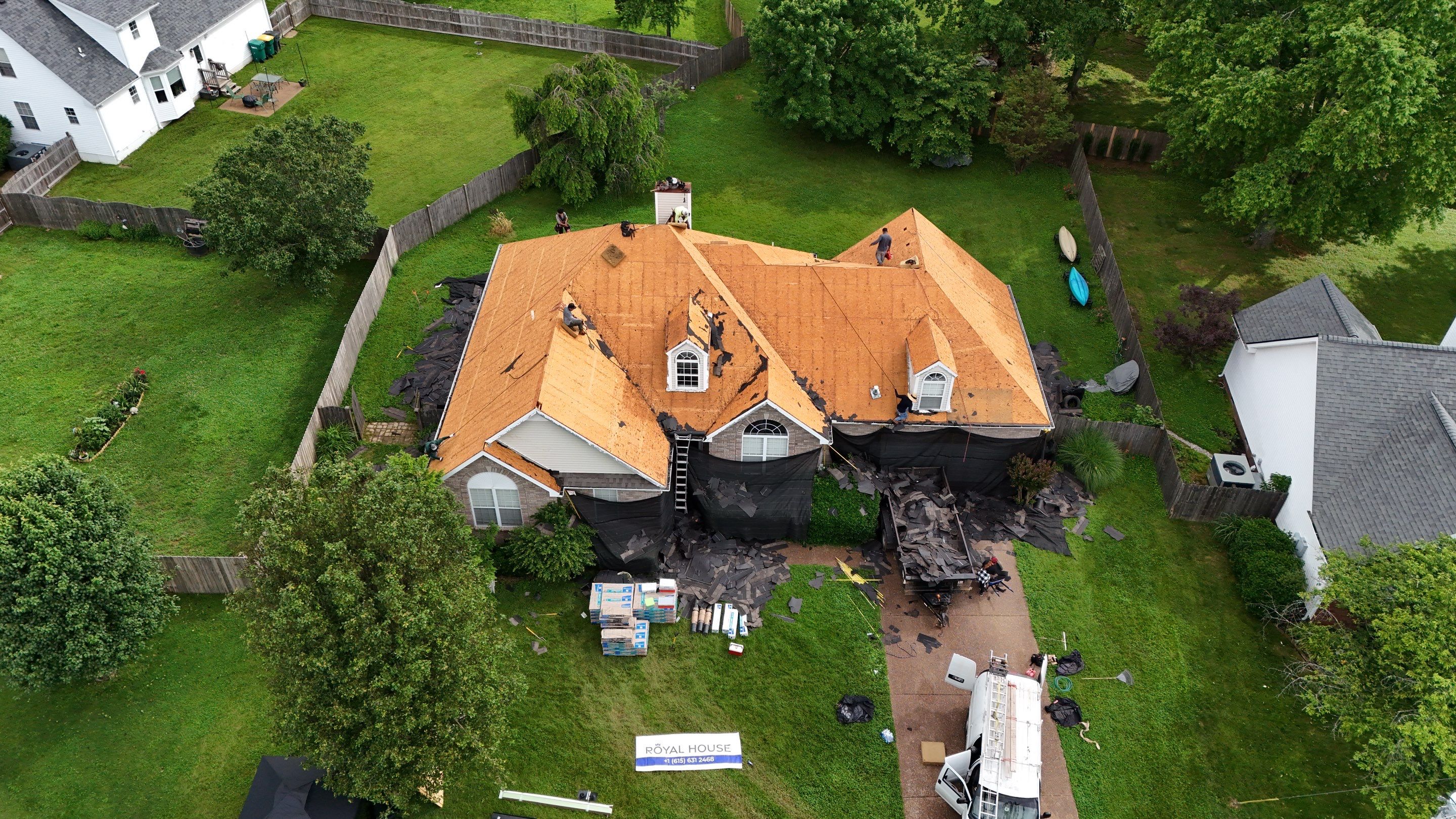 Heather Blend Re-Roof  by Royal House LLC
