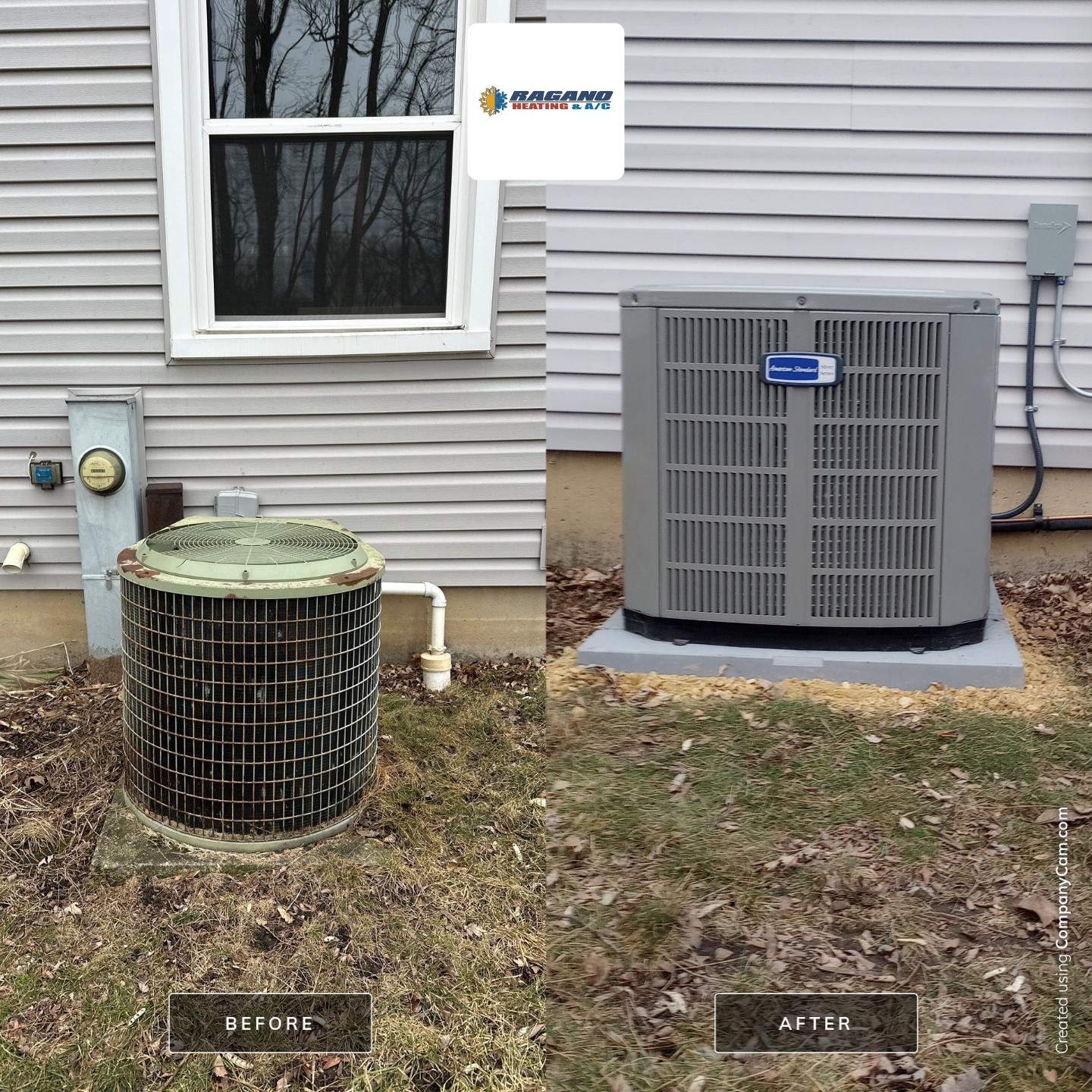 American Standard Furnace, Air Conditioner & Humidifier by Ragano Heating & Air Conditioning Inc