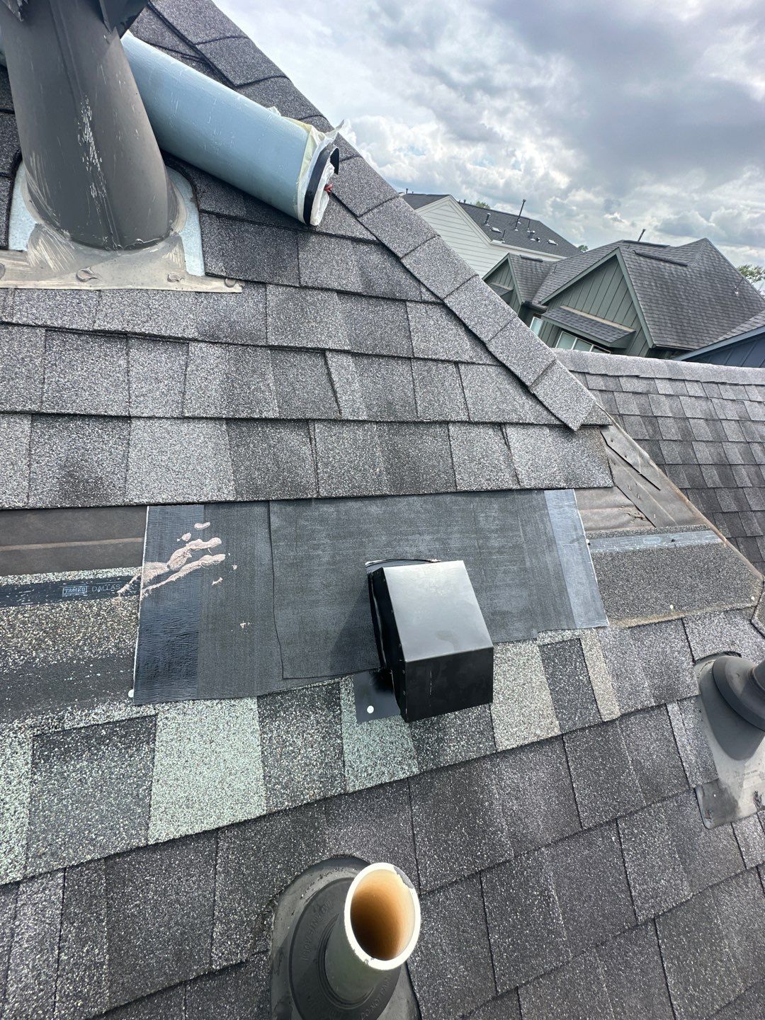 Residential Roofing Repair using Owen's Corning Duration (Lifetime) Shingles by Roof Repair Company