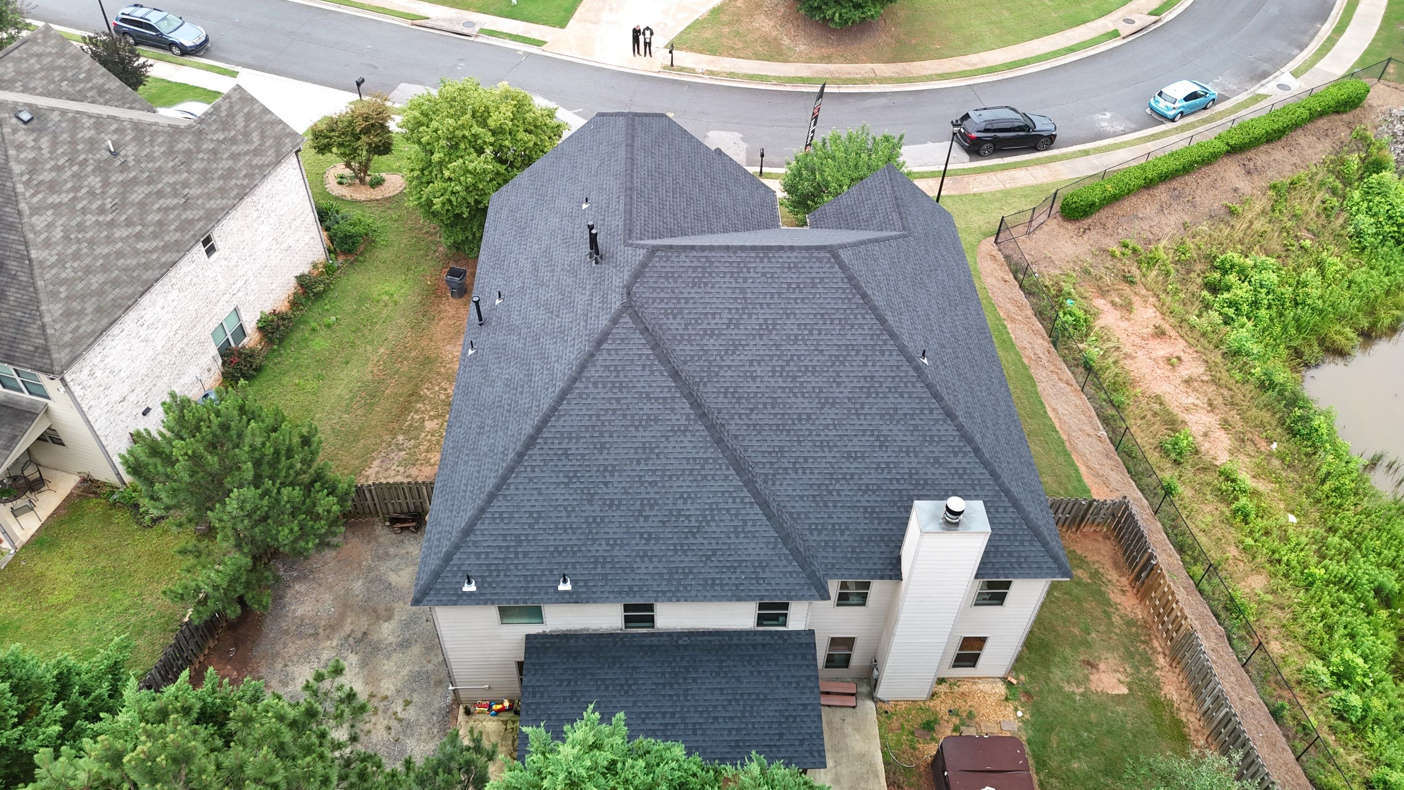 Brookridge Dr Flowery Branch Roof Replacement by Dom Roofing & Restoration