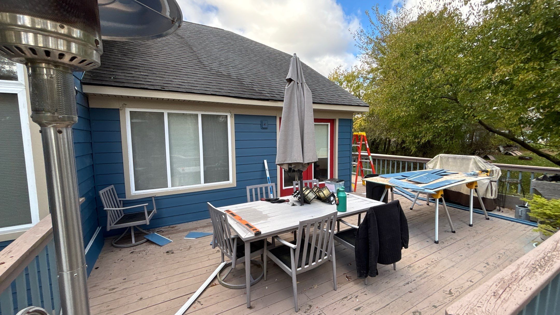 Siding Replacement using Ascend Laguna Blue by 180 Contractors