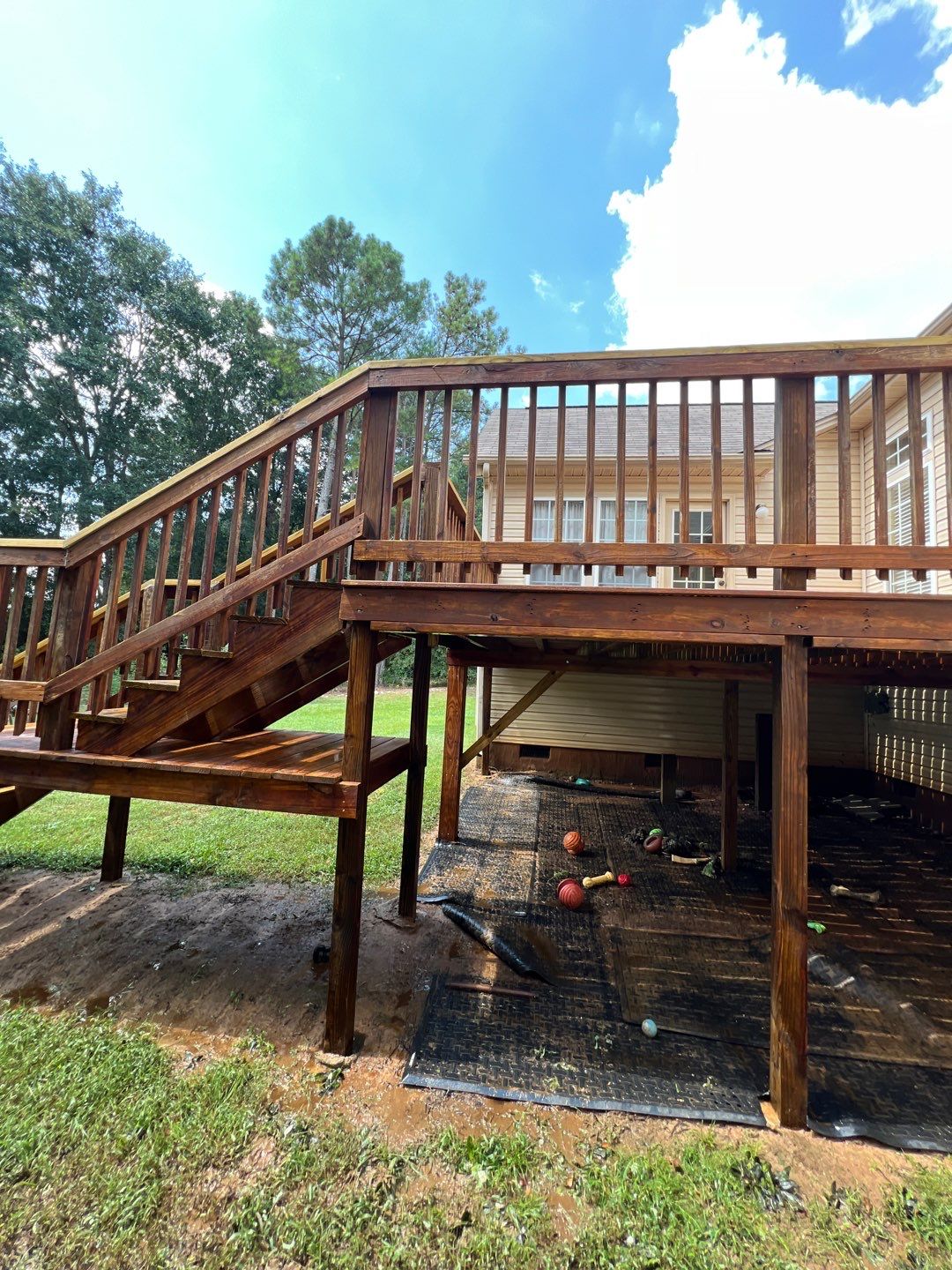 Deck using Wood Sealant by DuraSeal
