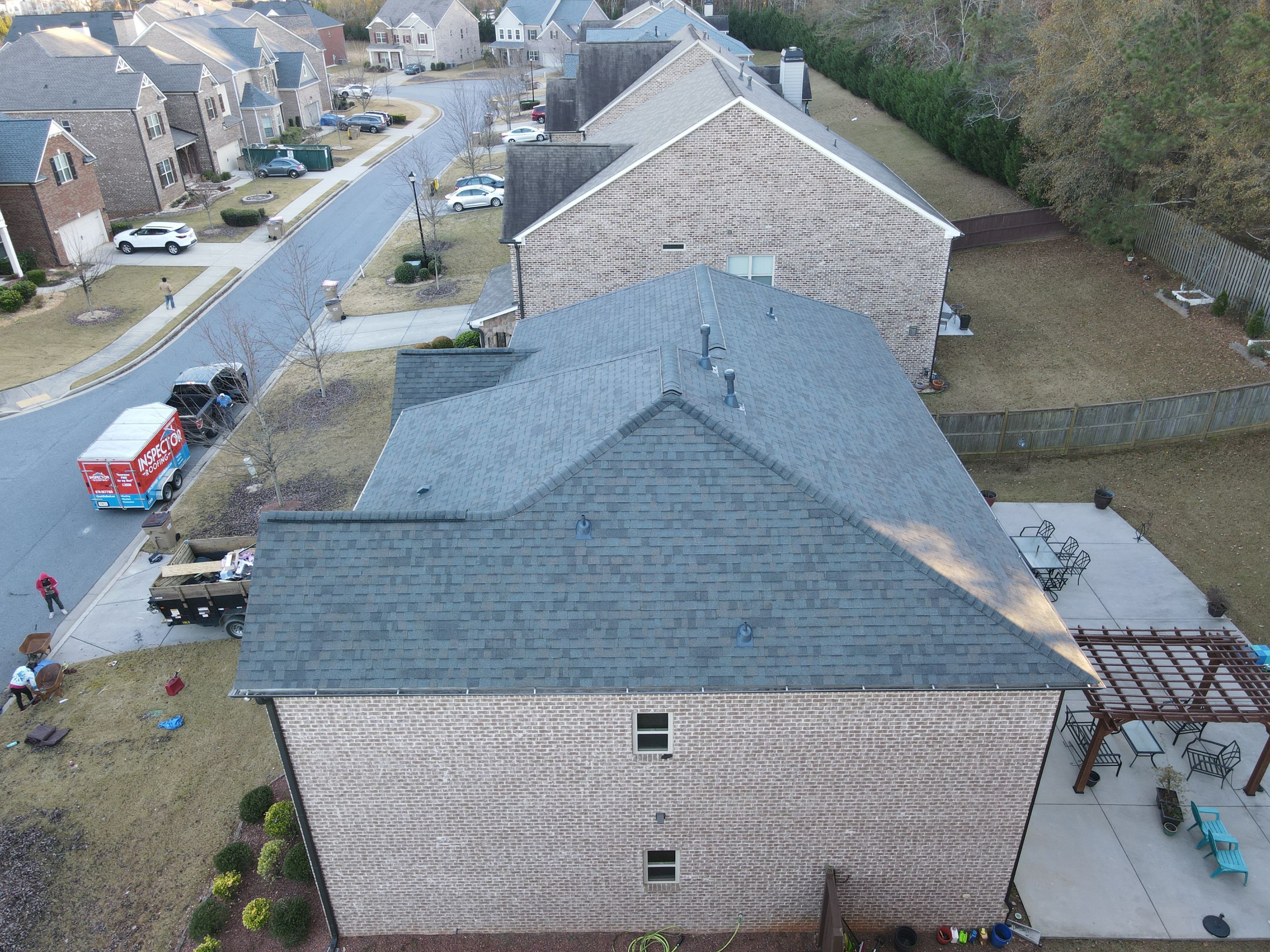 Residential Roofing Installation using Owens Corning by Inspector Roofing and Restoration