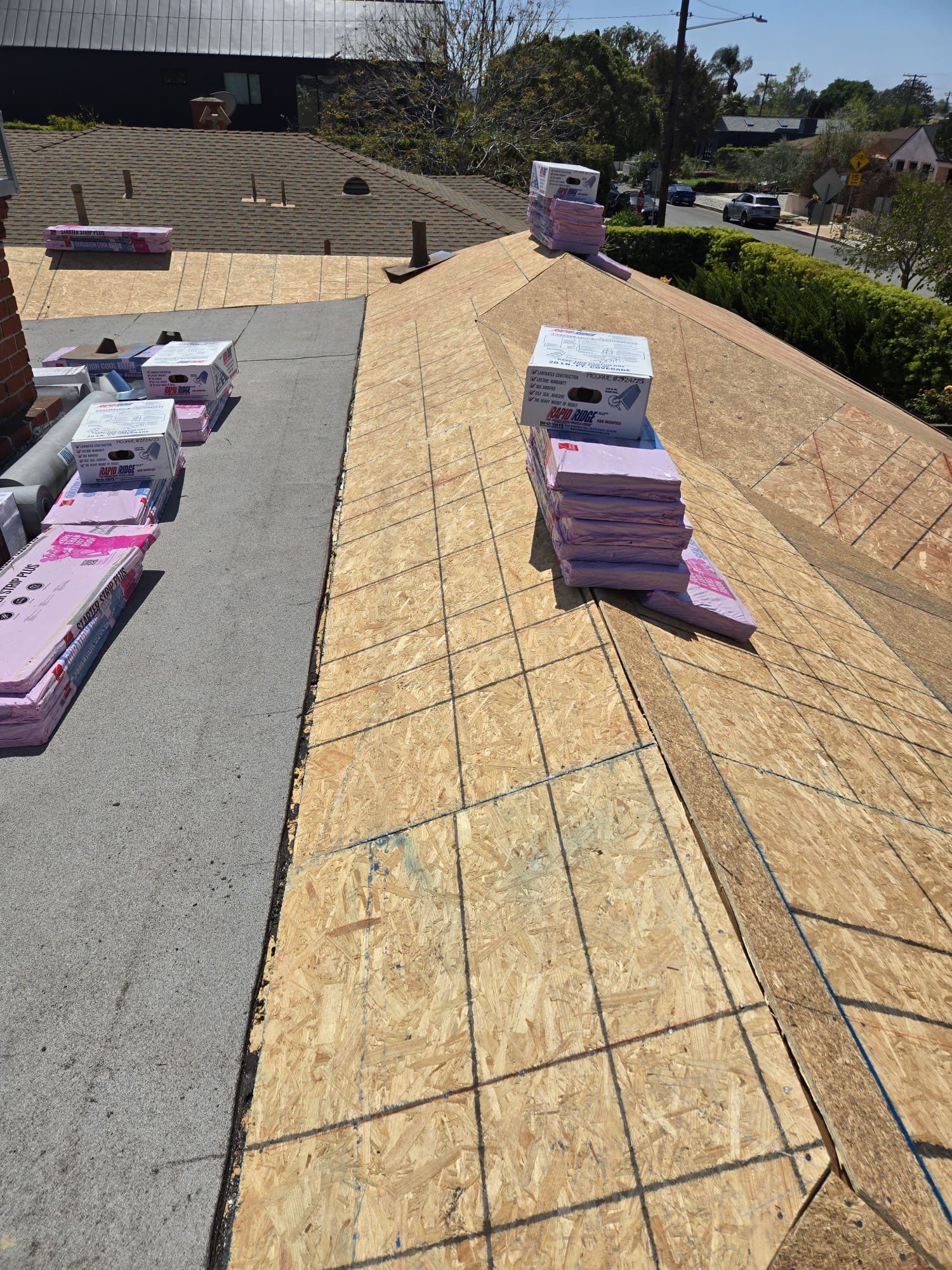 Residential Roofing Installation using Owens Corning Duration Cool Plus Shingles by Hull Brothers Roofing