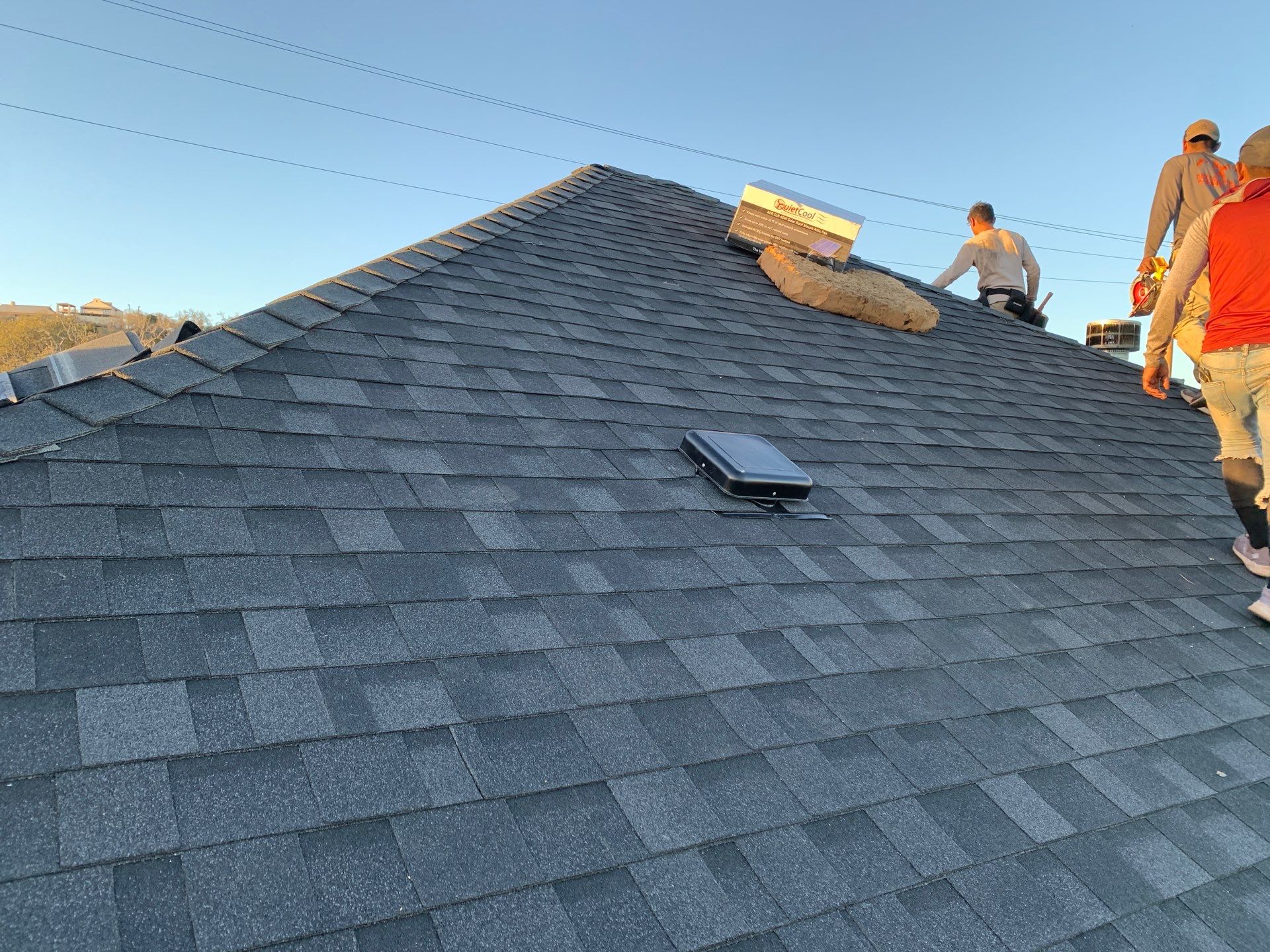 Complete Roofing Replacement and Chimney Flashing Repair in Fredericksburg by Caliber Restoration LLC