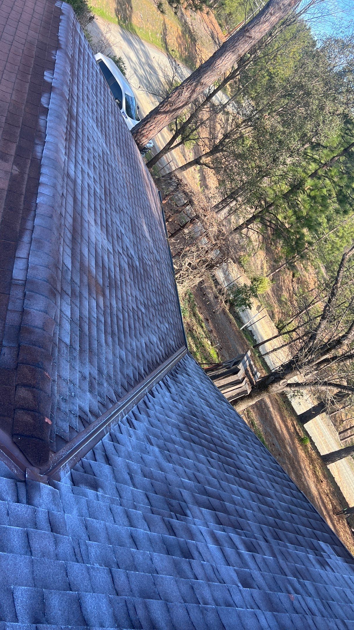 Before and After Photos using Roof Maxx Treatment by Roof Maxx of Folsom