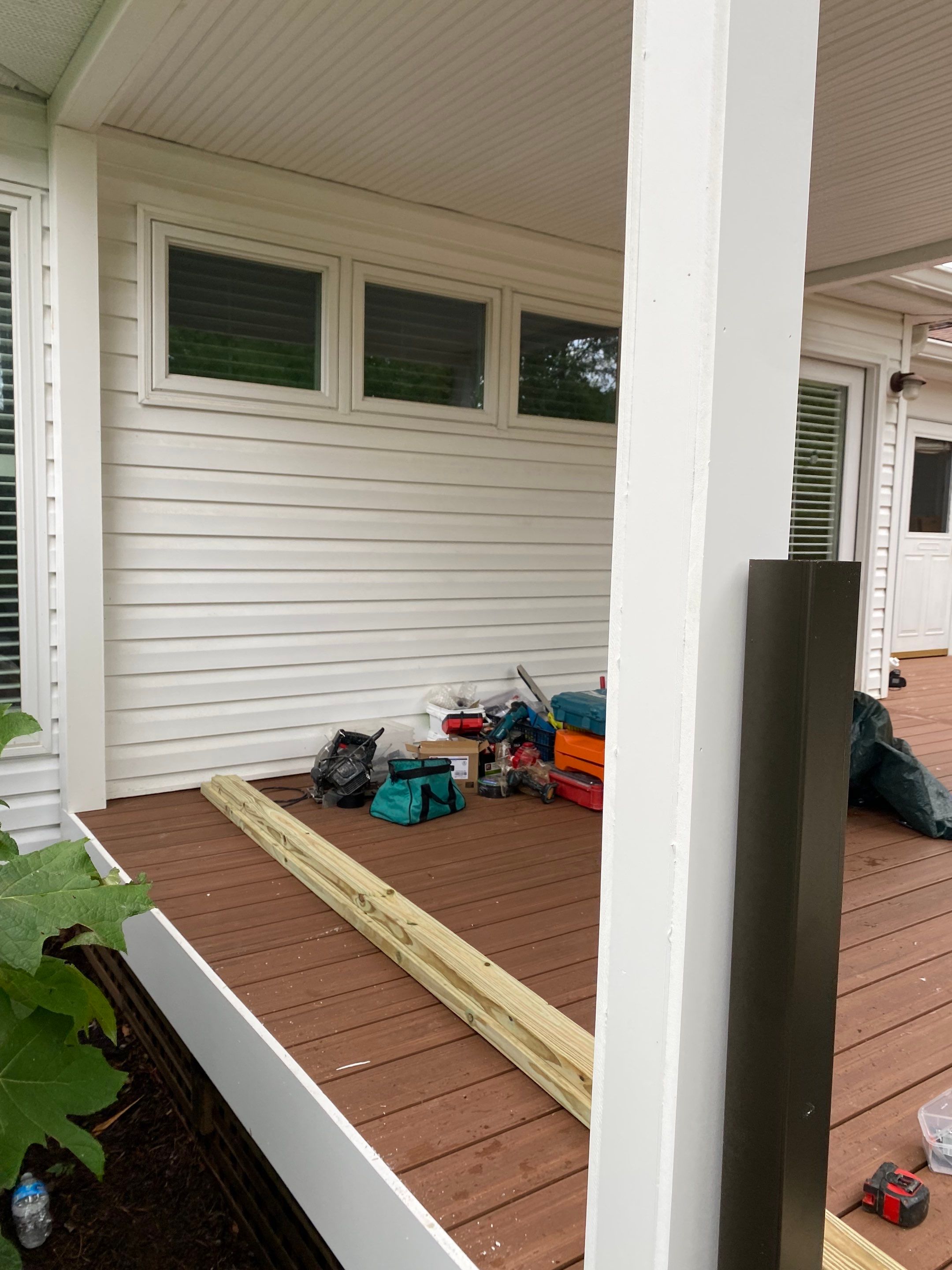 Deck Transformation using Timbertech & Azek by The Smet Companies, LLC