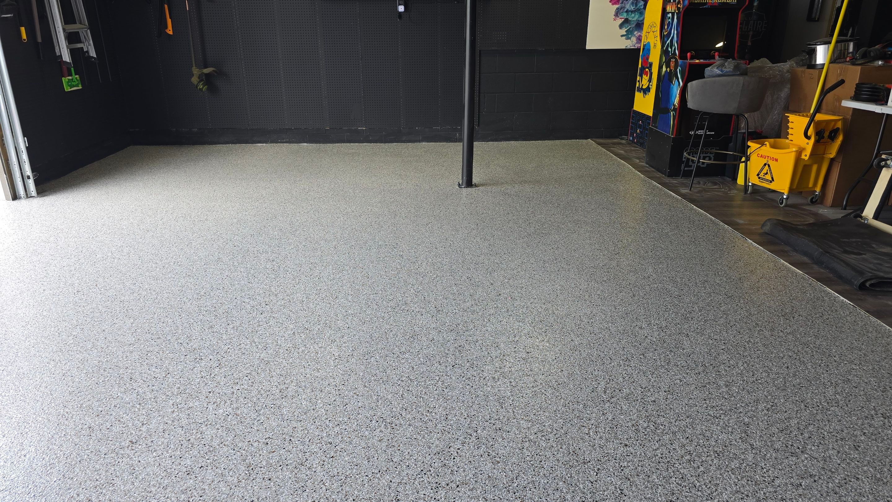 Garage using Coyote by Elite Floor Solutions