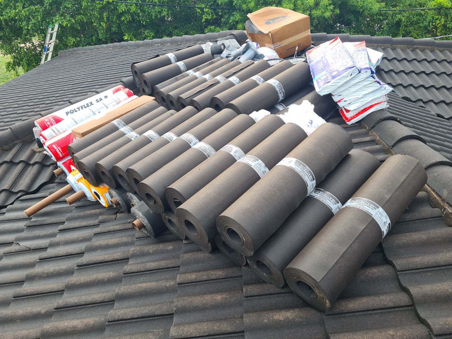 Residential Roofing Installation using GAF by BLUES BROTHERS ROOFING