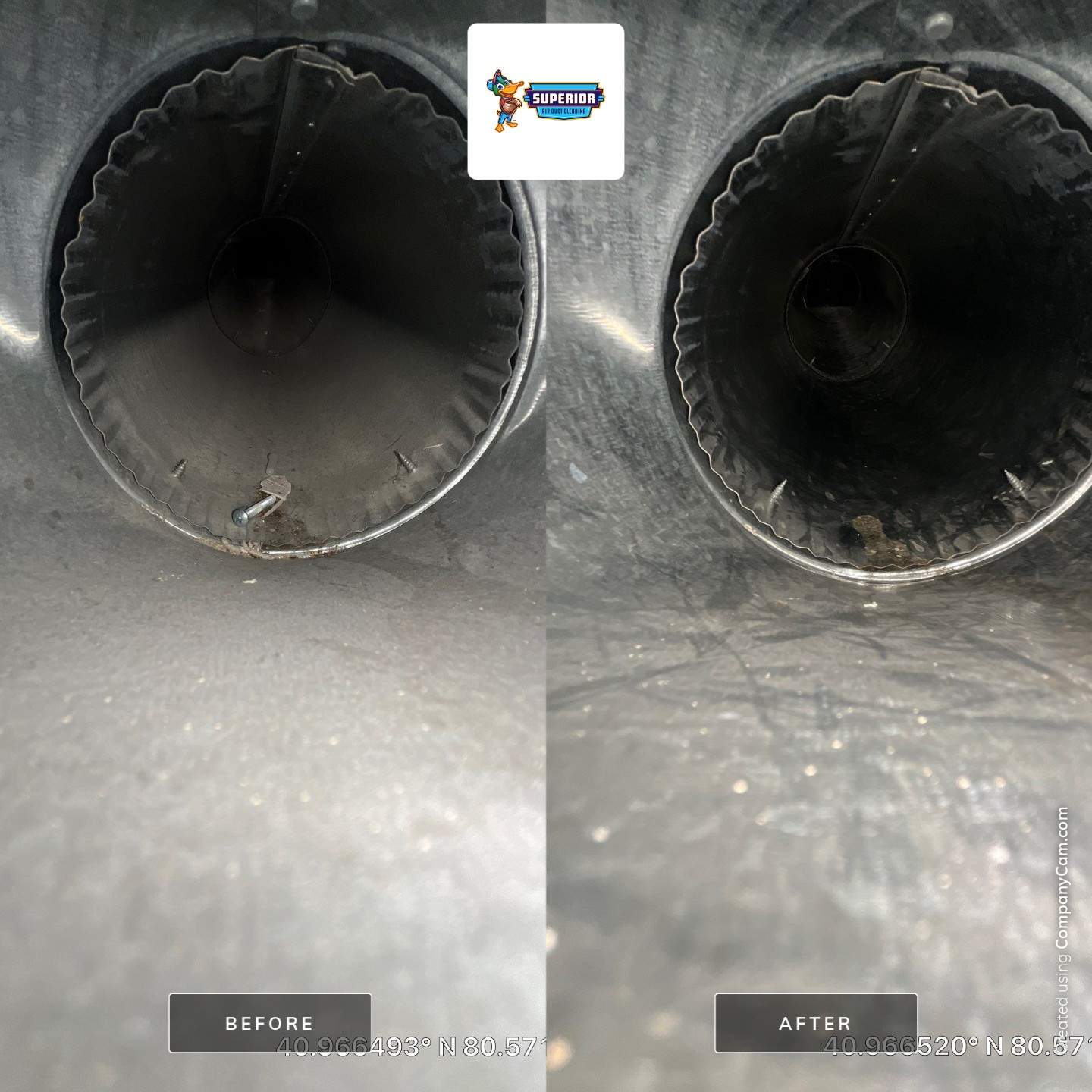 Air Duct Cleaning With a Vacuum Truck in New Middletown, OH by Superior Air Duct Cleaning